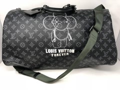 Louis Vuitton Vivienne  Monogram Eclipse Keepall Bandouliere