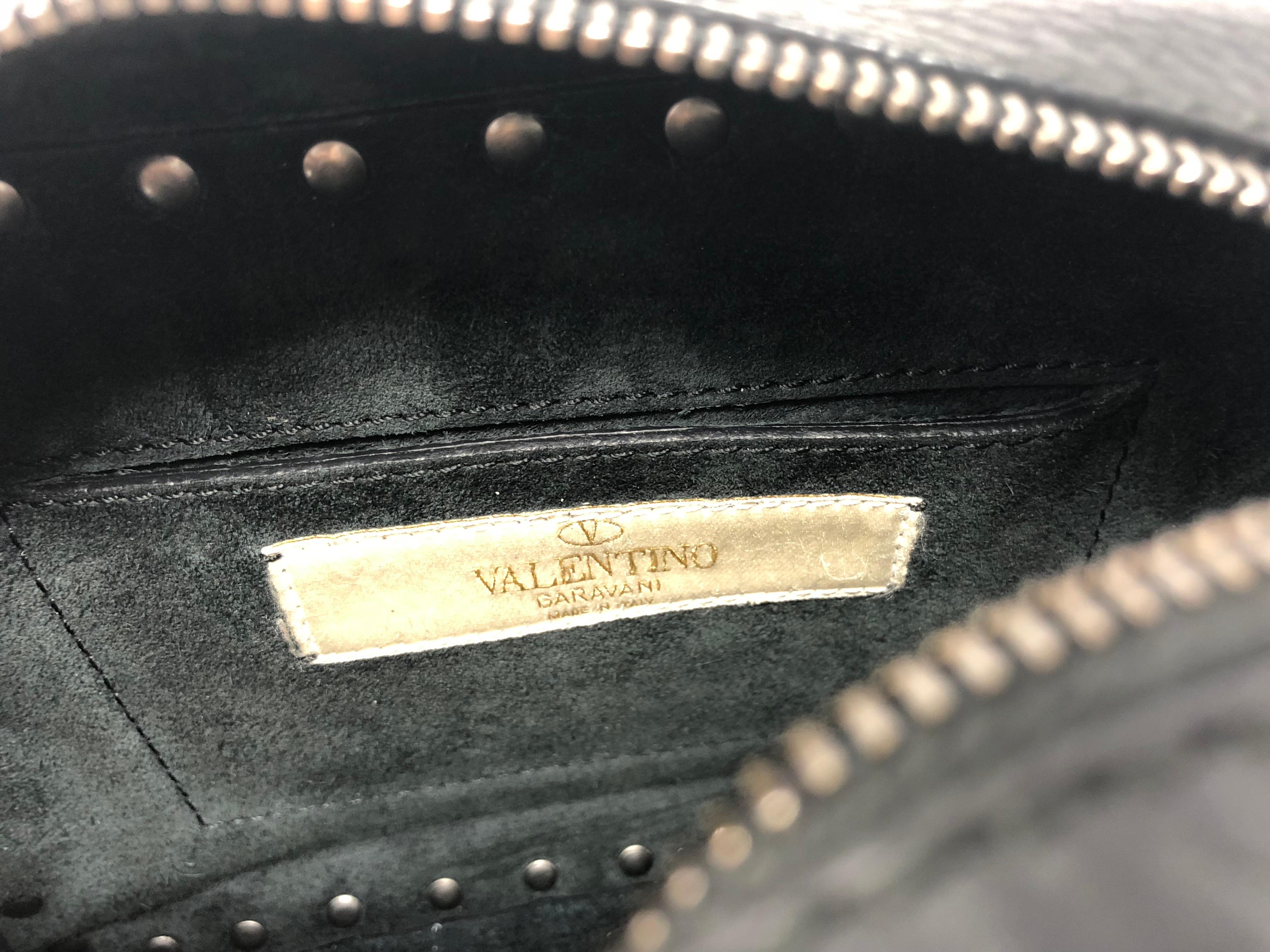 Valentino Rockstud Turquoise Stone Crossbody Bag 1