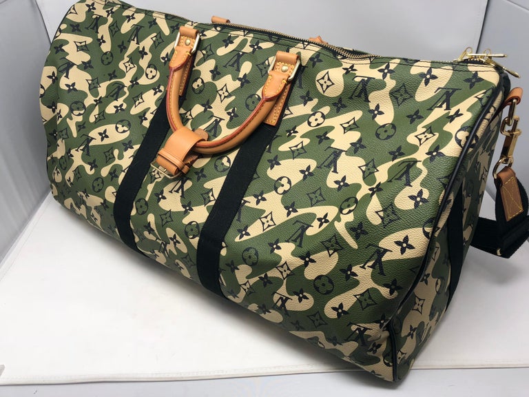 Louis Vuitton,149.00 Camouflage Monogramouflage Keepall 55 Bag M95774  bags,Best Monogram WaterColor