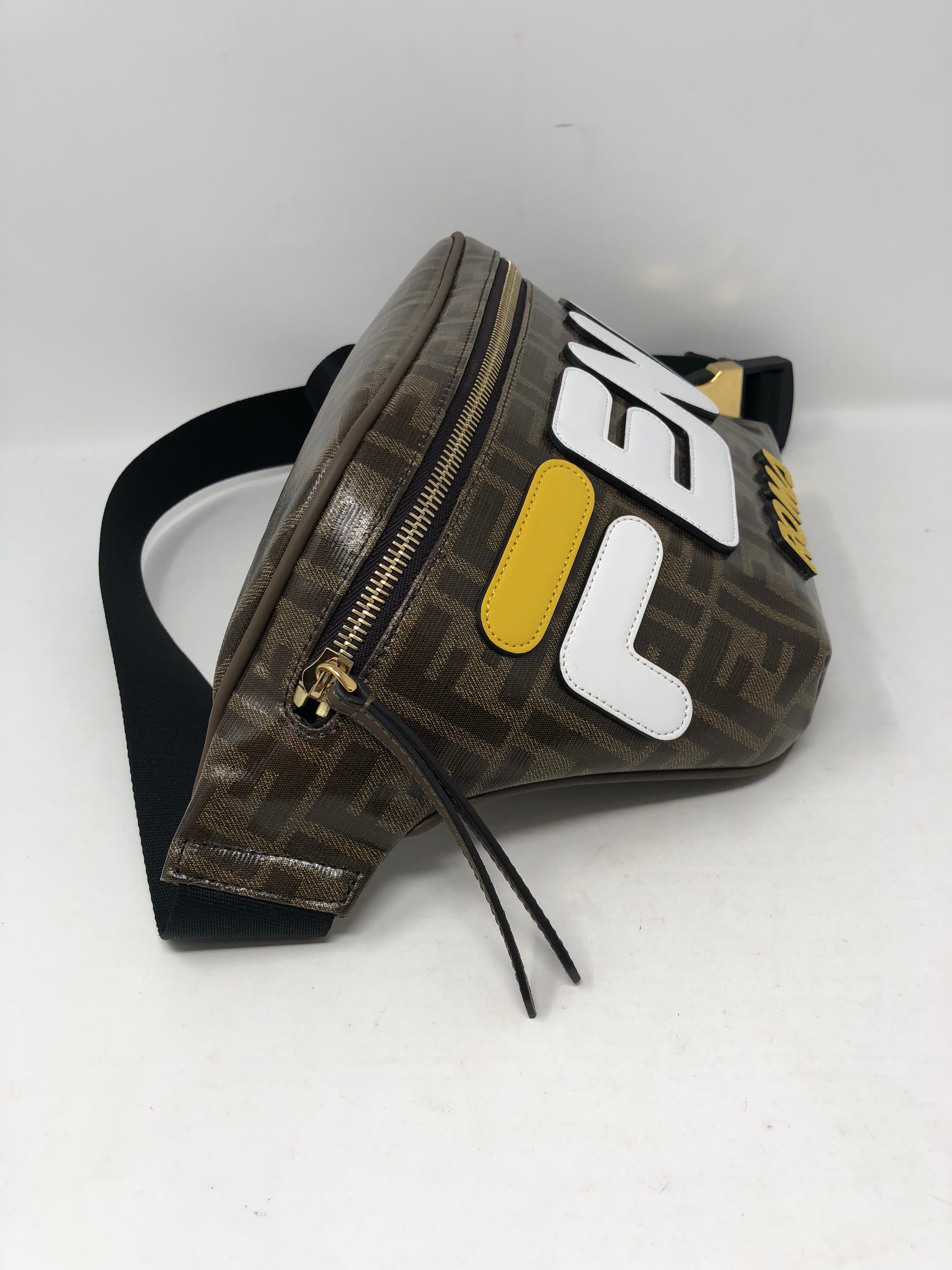 fendi fila bum bag