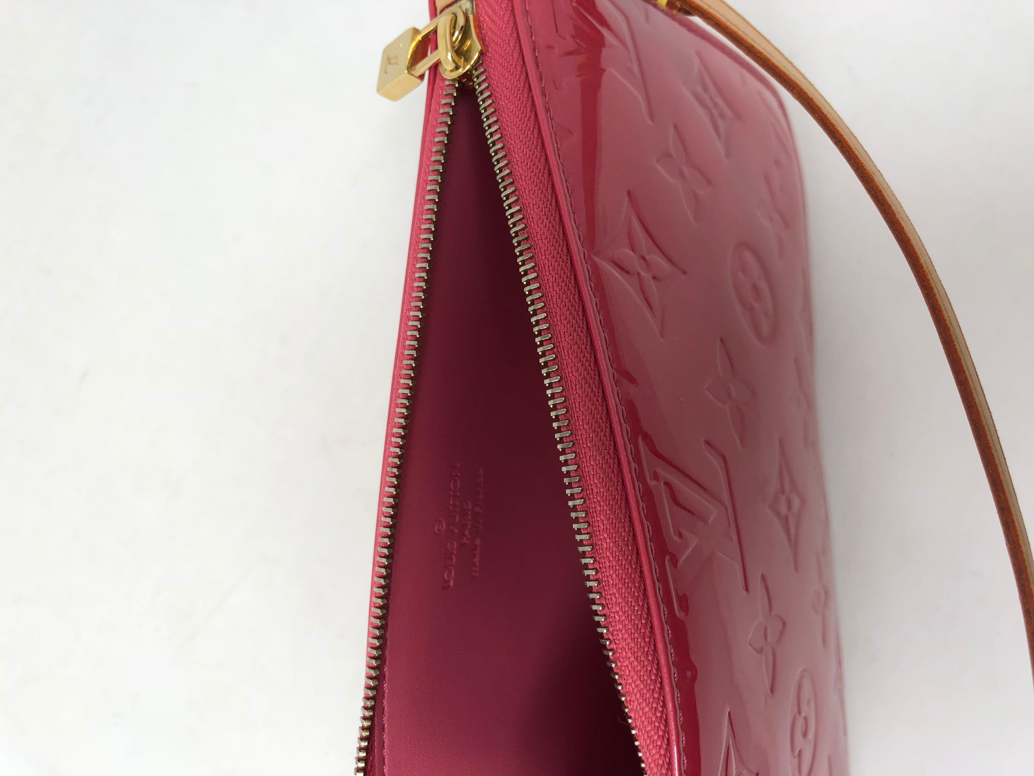 Louis Vuitton Lexington Pink Vernis Pochette 9