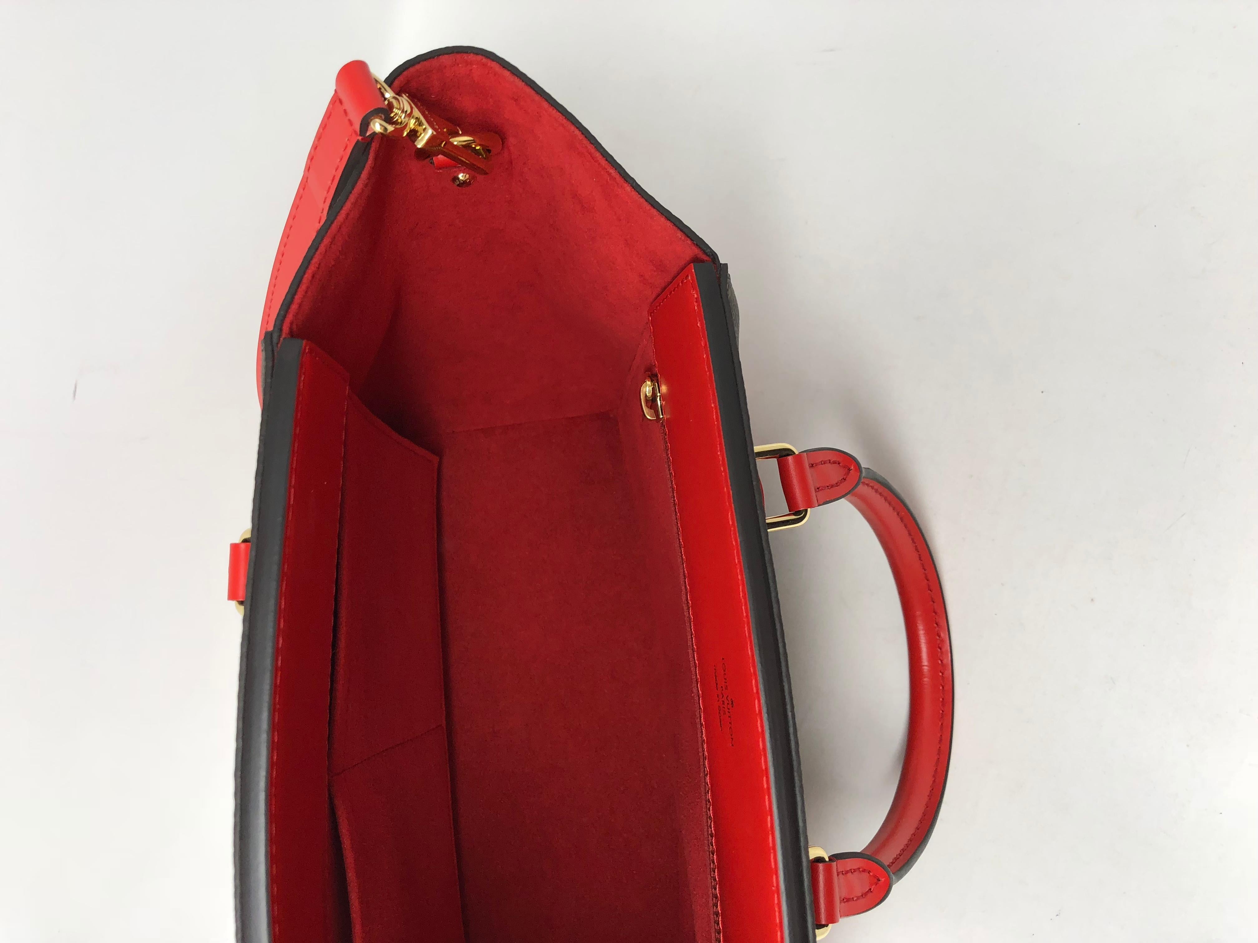Louis Vuitton Monogram Phenix PM Coquelicot Bag 10