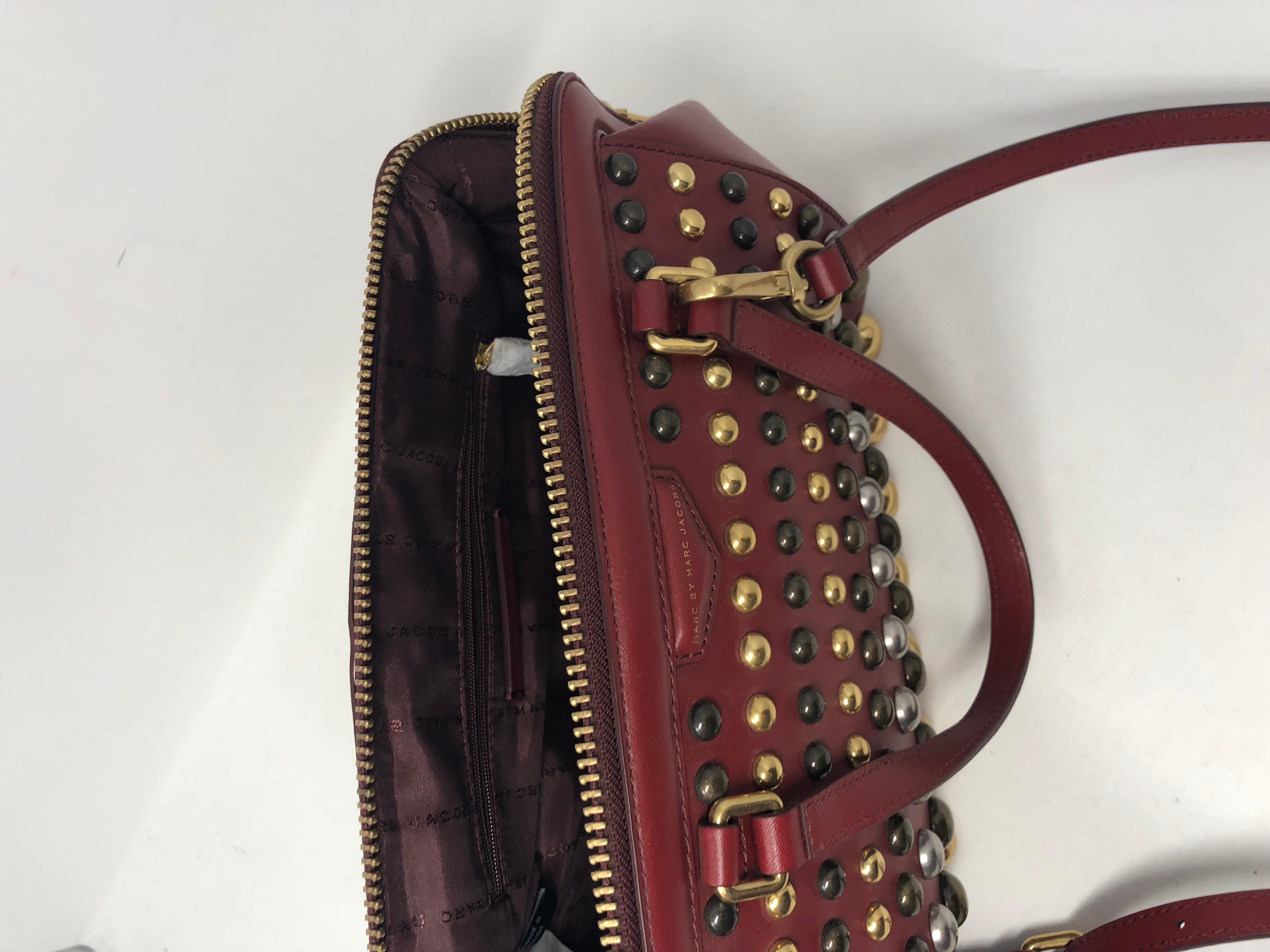 Marc Jacobs Studded Red Bag 7