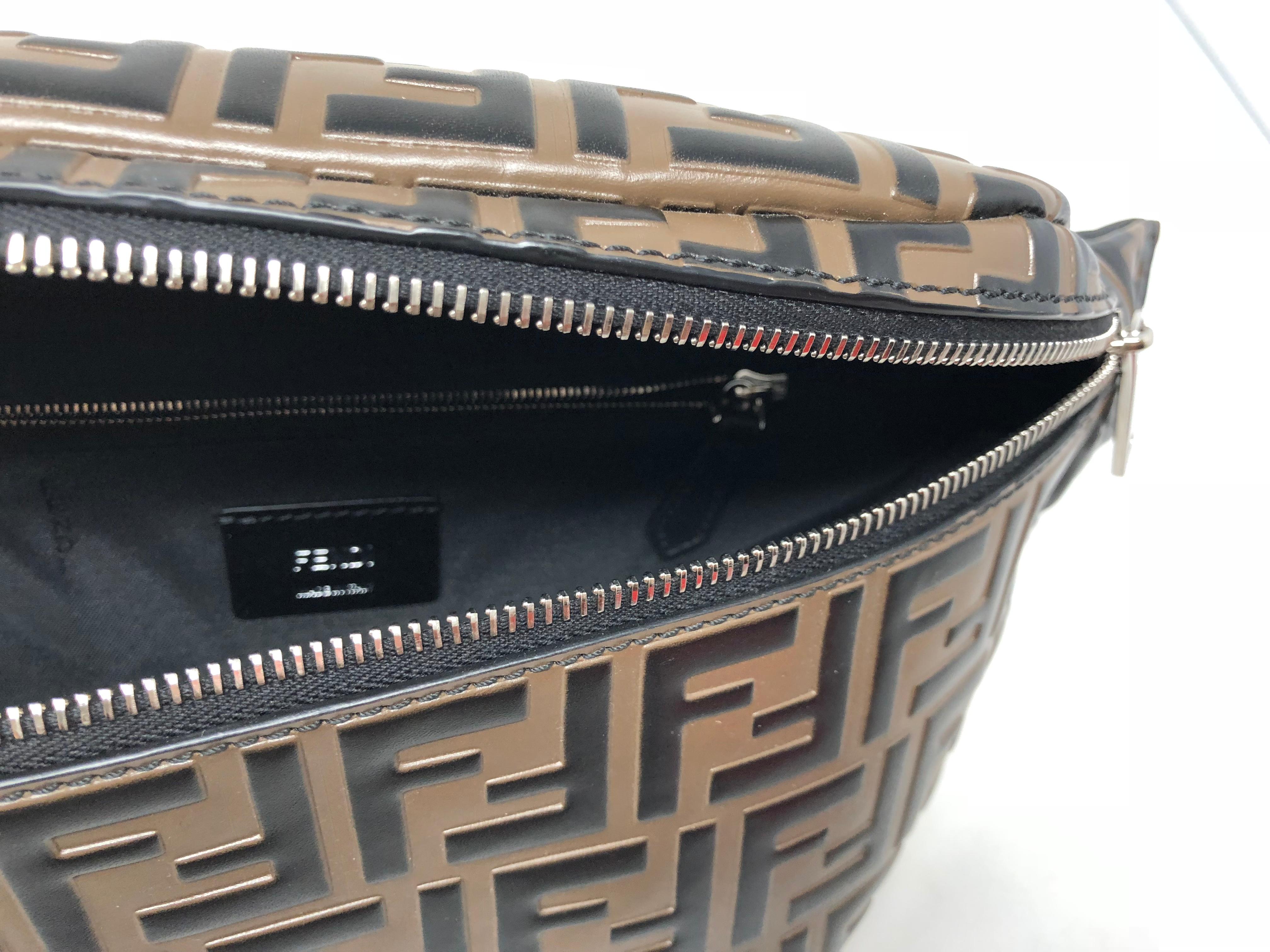 Women's or Men's Fendi Embossed Belt Bag