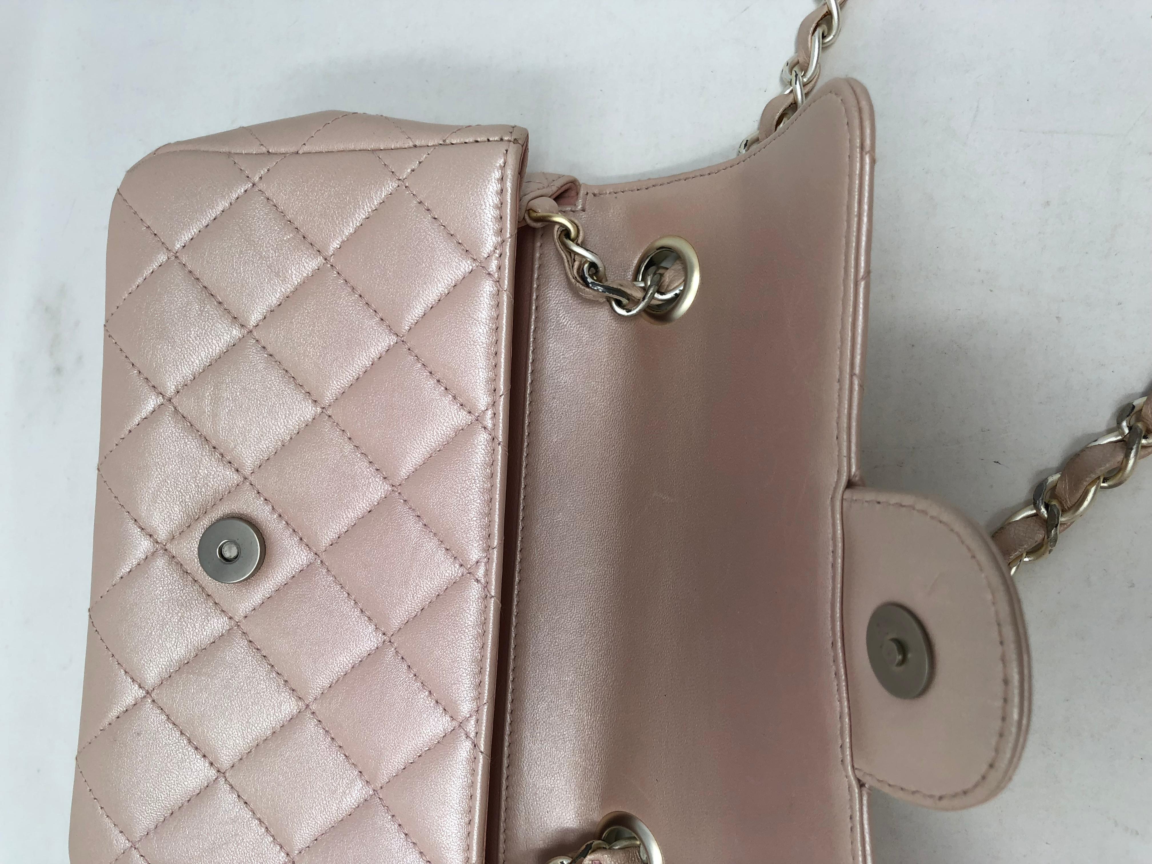 Chanel Pink Crossbody Bag  2