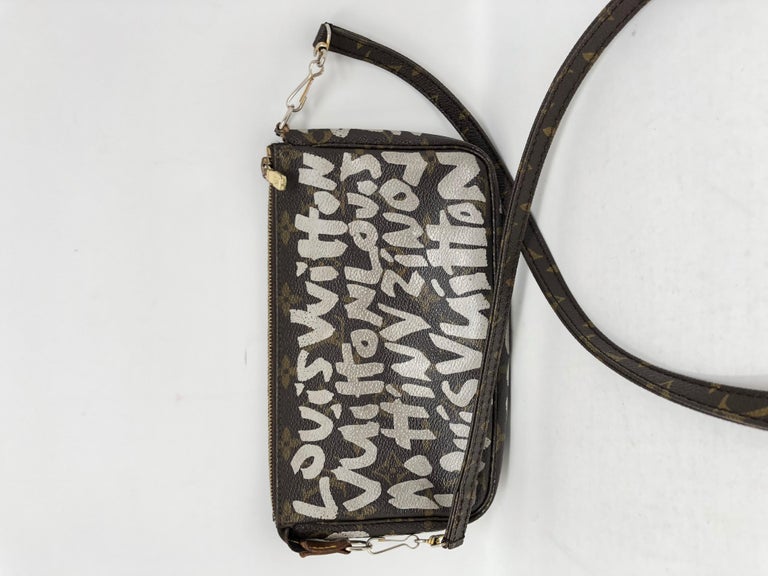 Sold at Auction: Louis Vuitton Stephen Sprouse Graffiti Pochette  Accessoires Monogram Bag