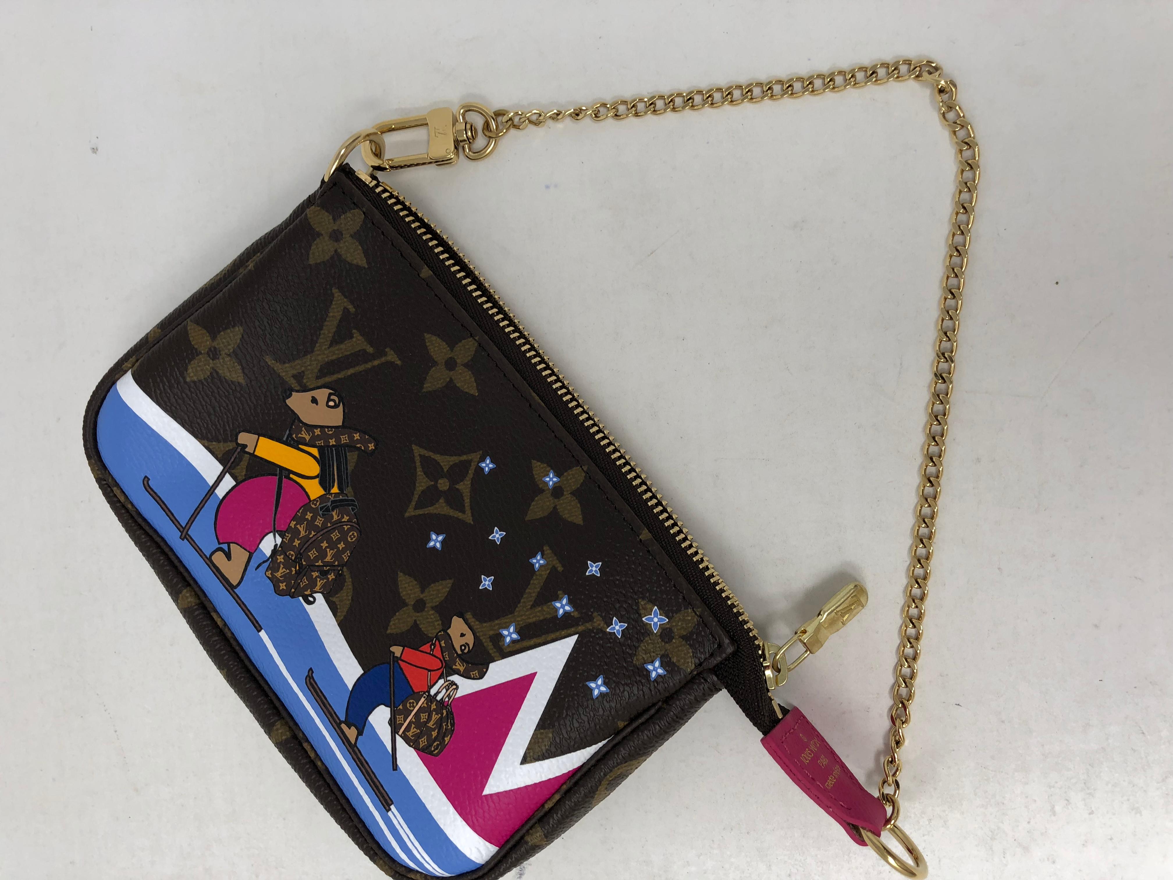 Louis Vuitton Limited Edition Mini Pochette In New Condition In Athens, GA