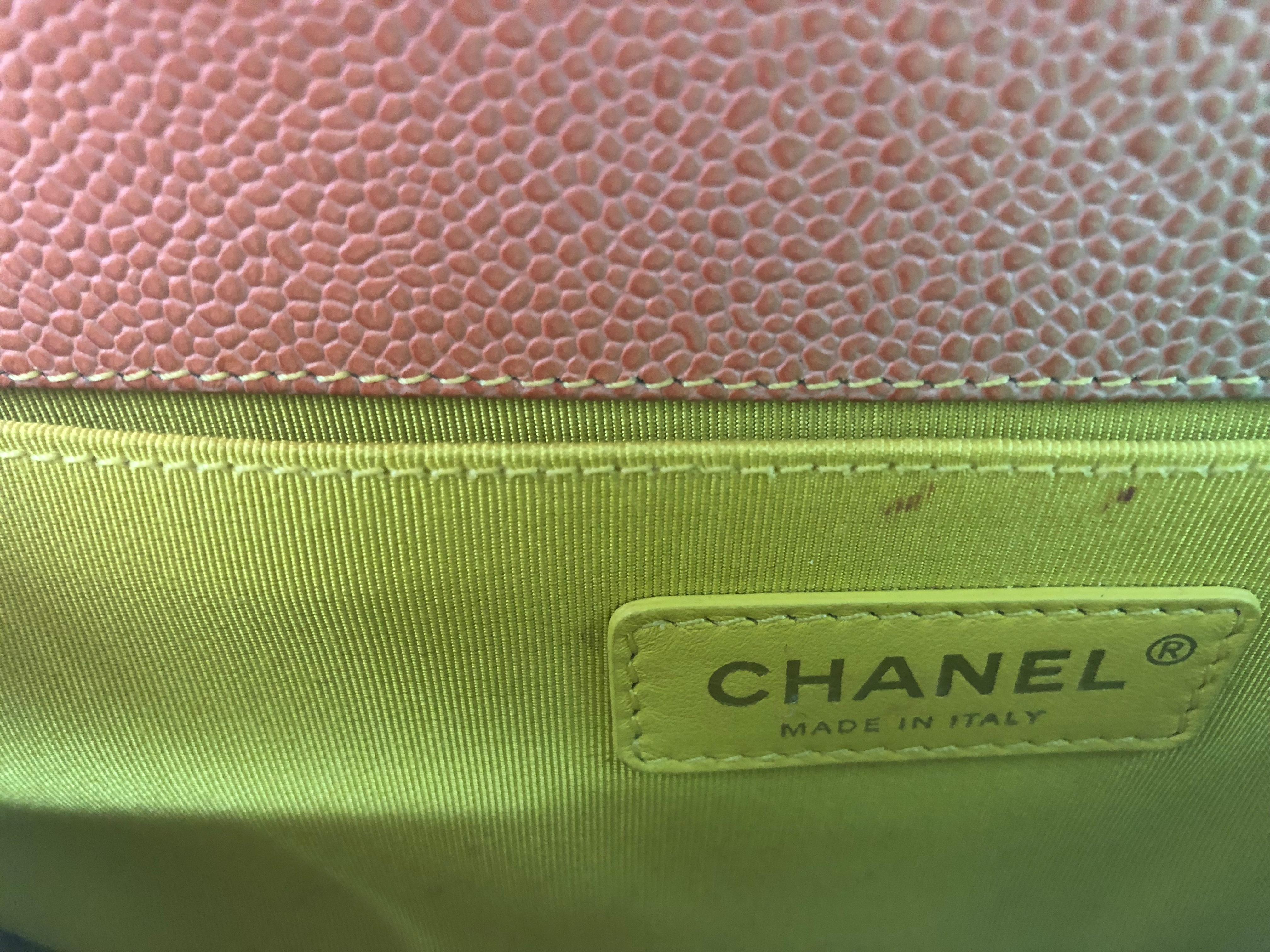 Women's or Men's Chanel Rainbow Boy Bag