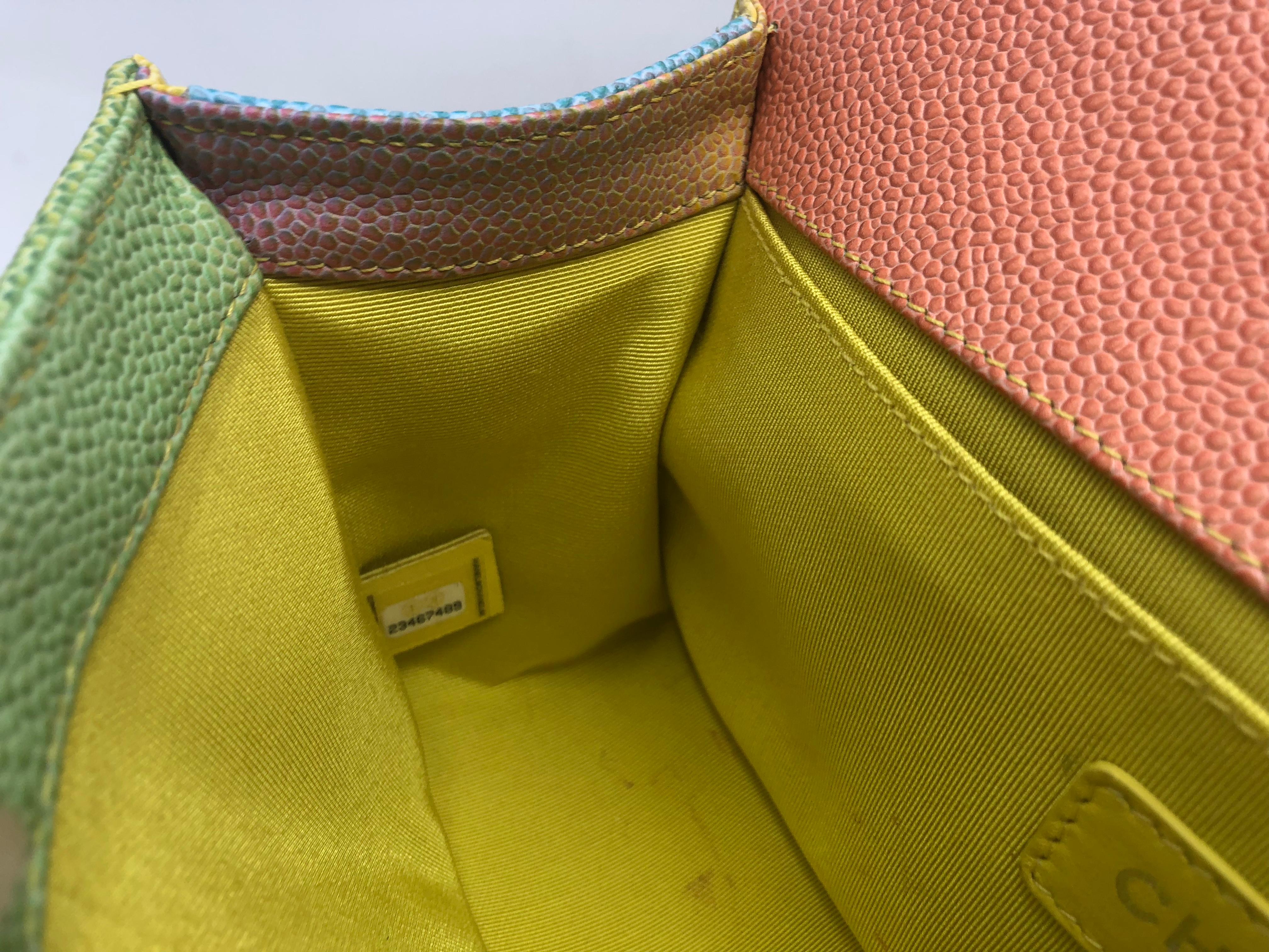 Chanel Rainbow Boy Bag 1