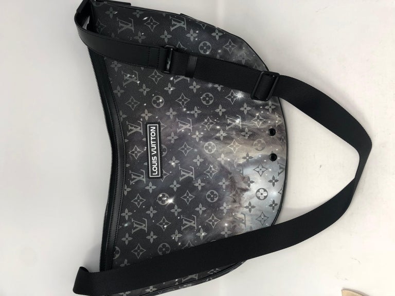 Louis Vuitton Black Monogram Galaxy Alpha Hobo Bag Louis Vuitton