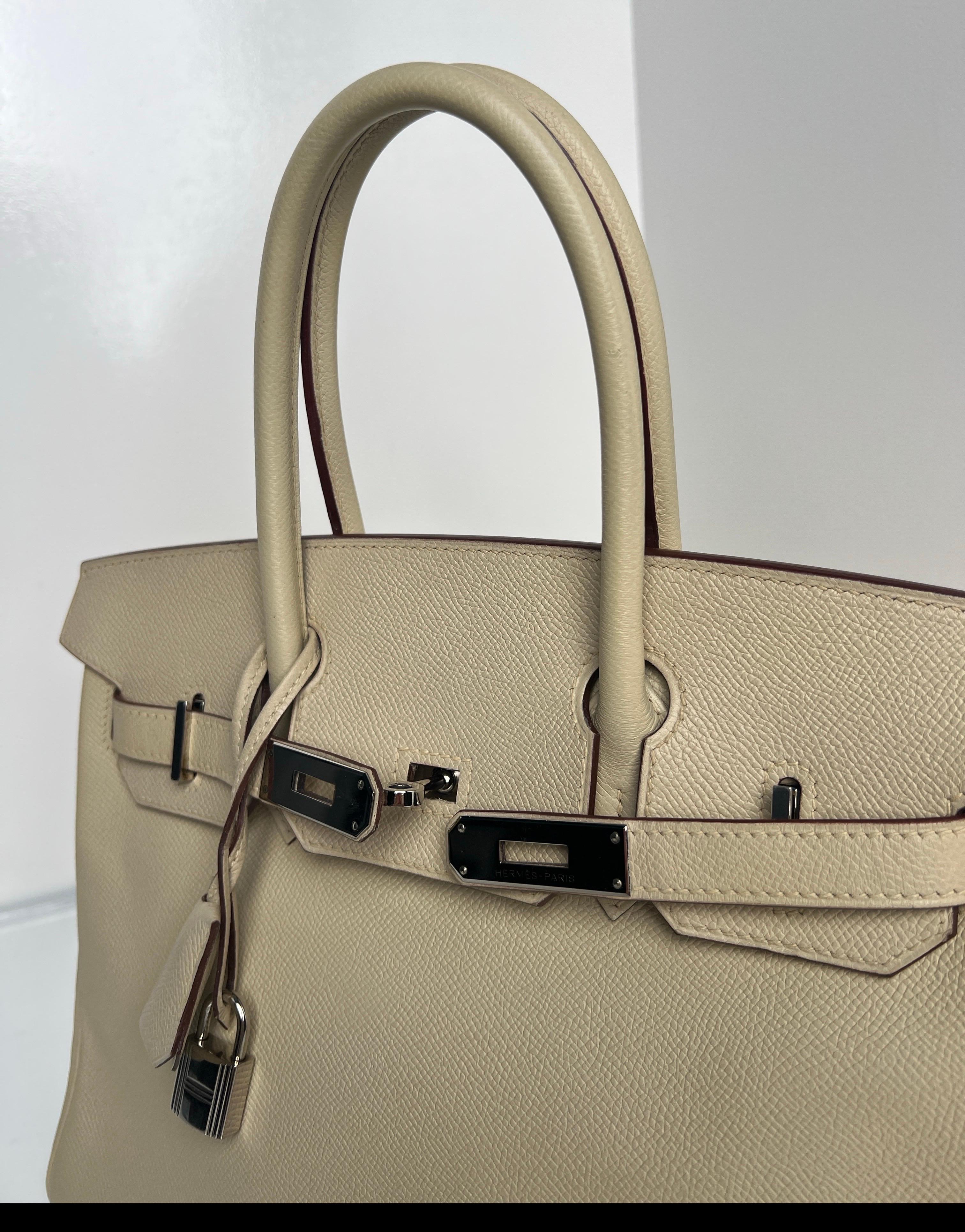 Sac Hermes Parchemin Birkin 30 7