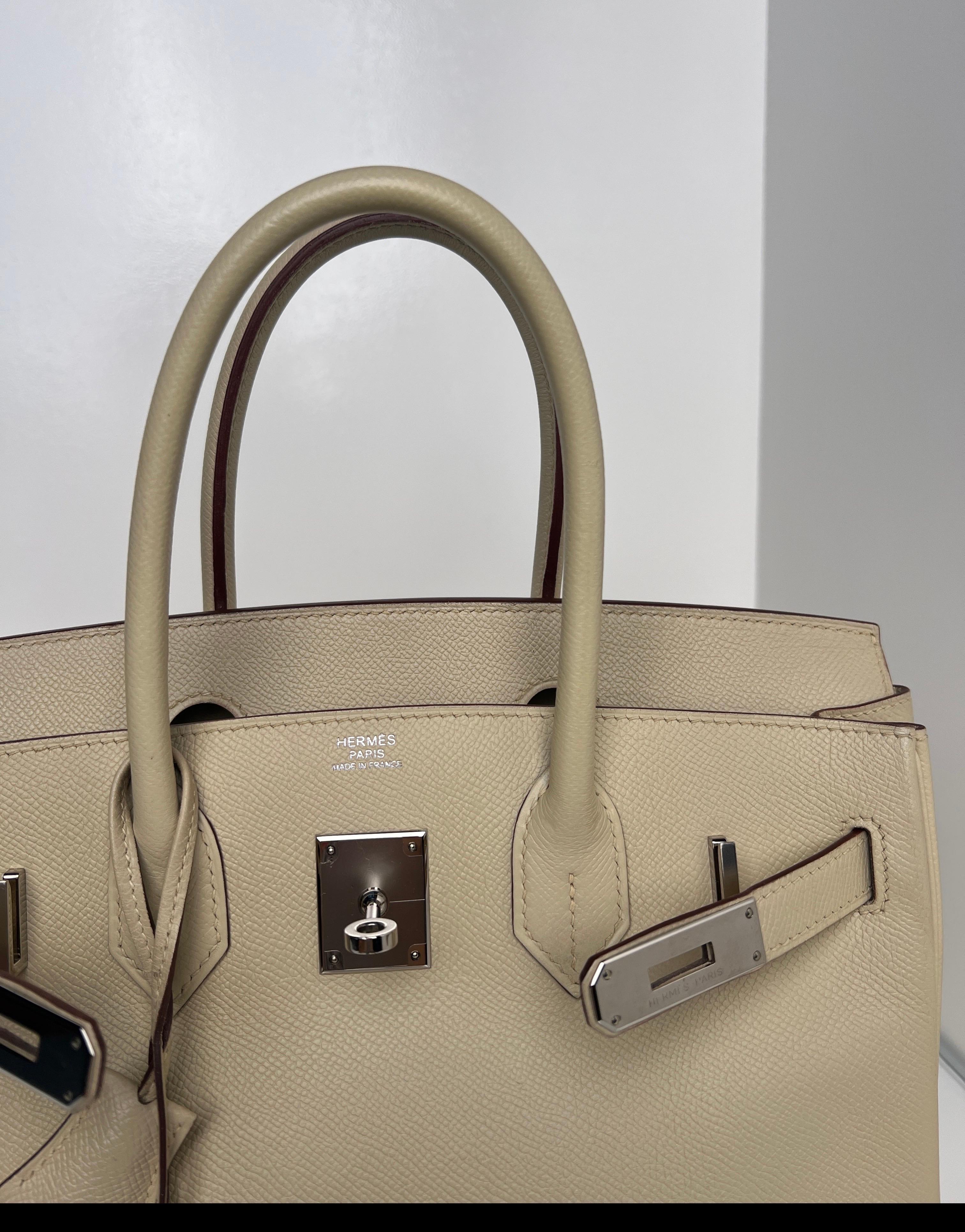 Sac Hermes Parchemin Birkin 30 8