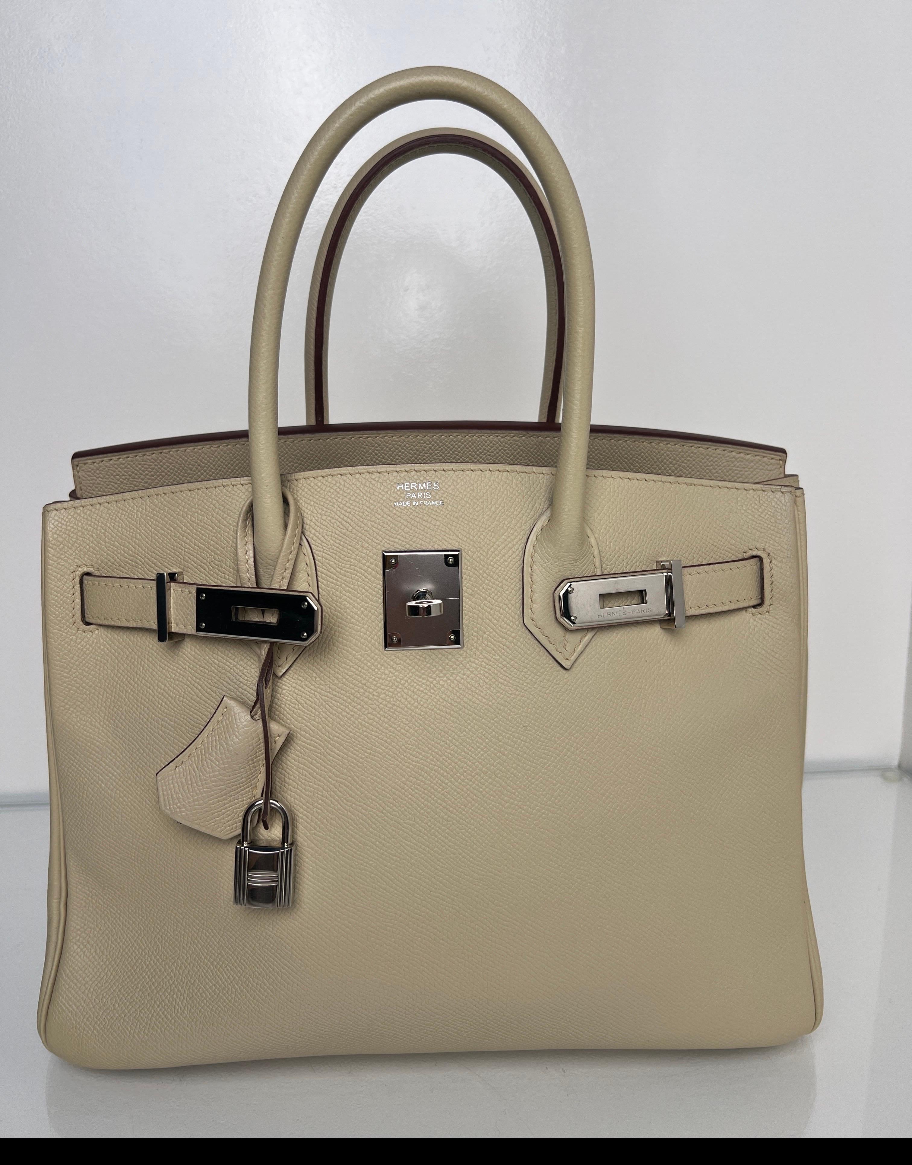 Sac Hermes Parchemin Birkin 30 12
