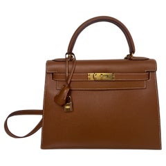 Hermes Gold Kelly 28 Bag