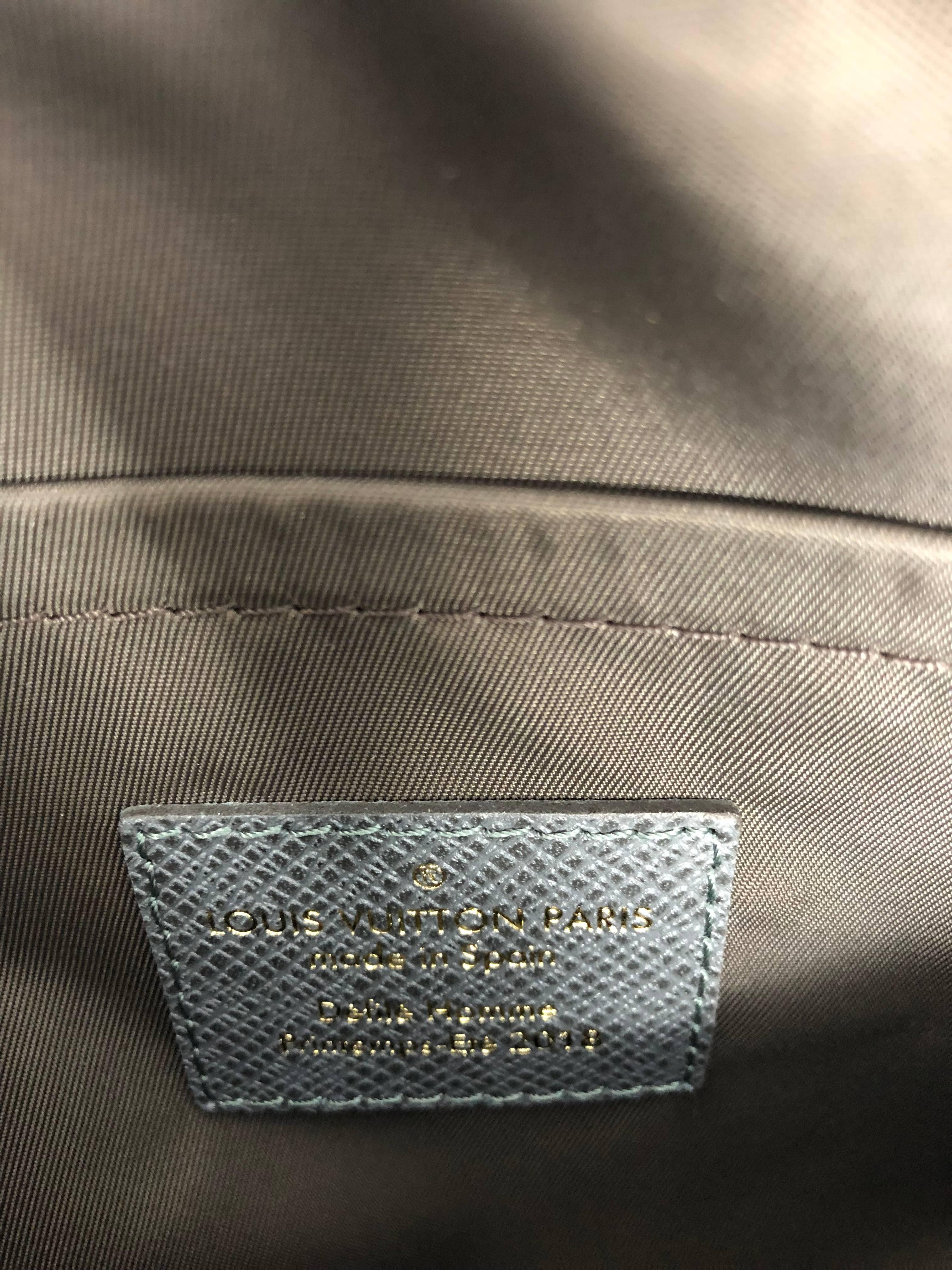 Louis Vuitton Messenger PM Monogram Outdoor  Blue Pacific Split 1