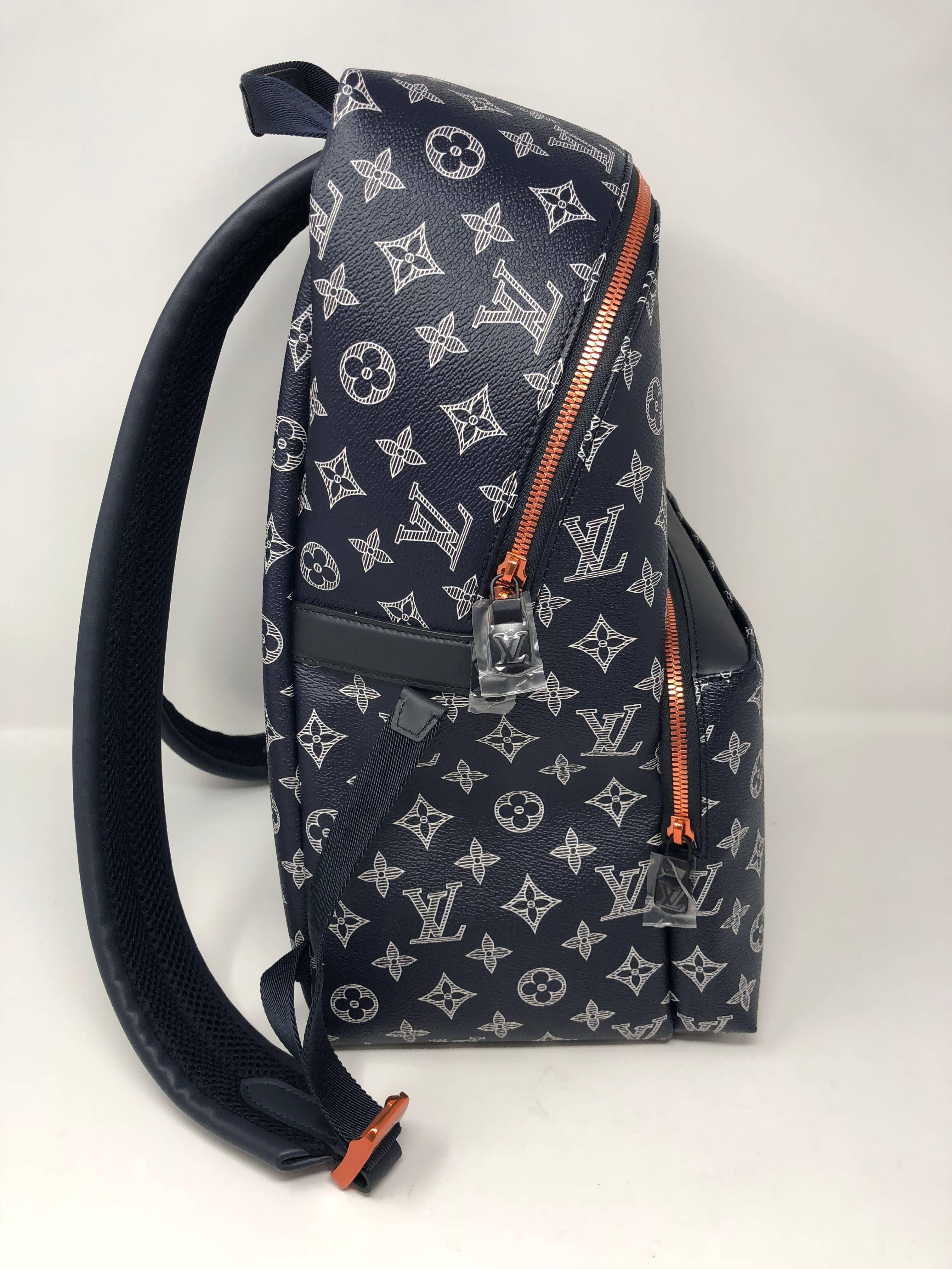 Black Louis Vuitton Apollo Upside Down Backpack
