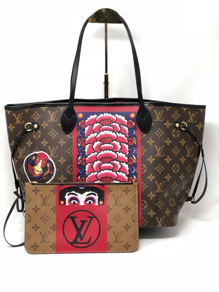 Limited Edition Louis Vuitton Neverfull MM 2017 Masters Collection