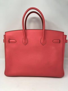 Hermes Bubblegum Pink Birkin 35 Bag