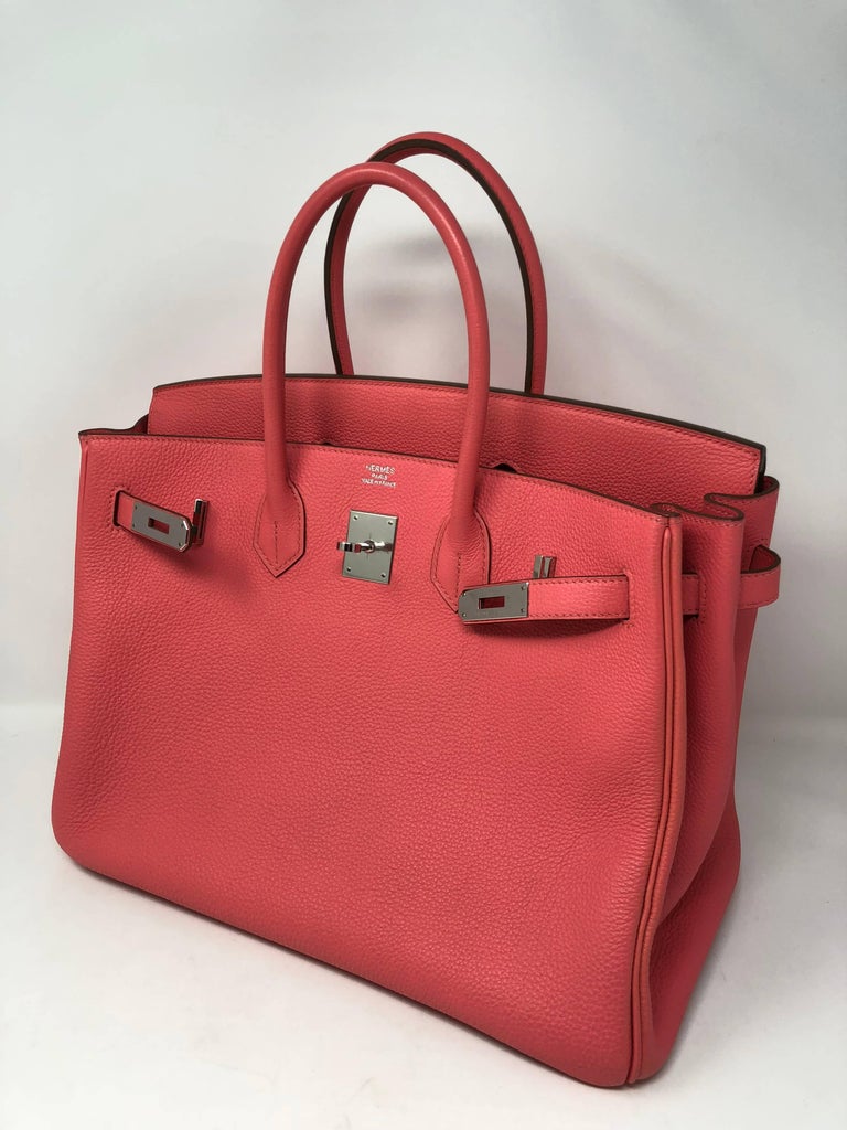 pink hermes birkin bag