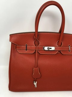 Hermes Sanguine Birkin 35 Togo