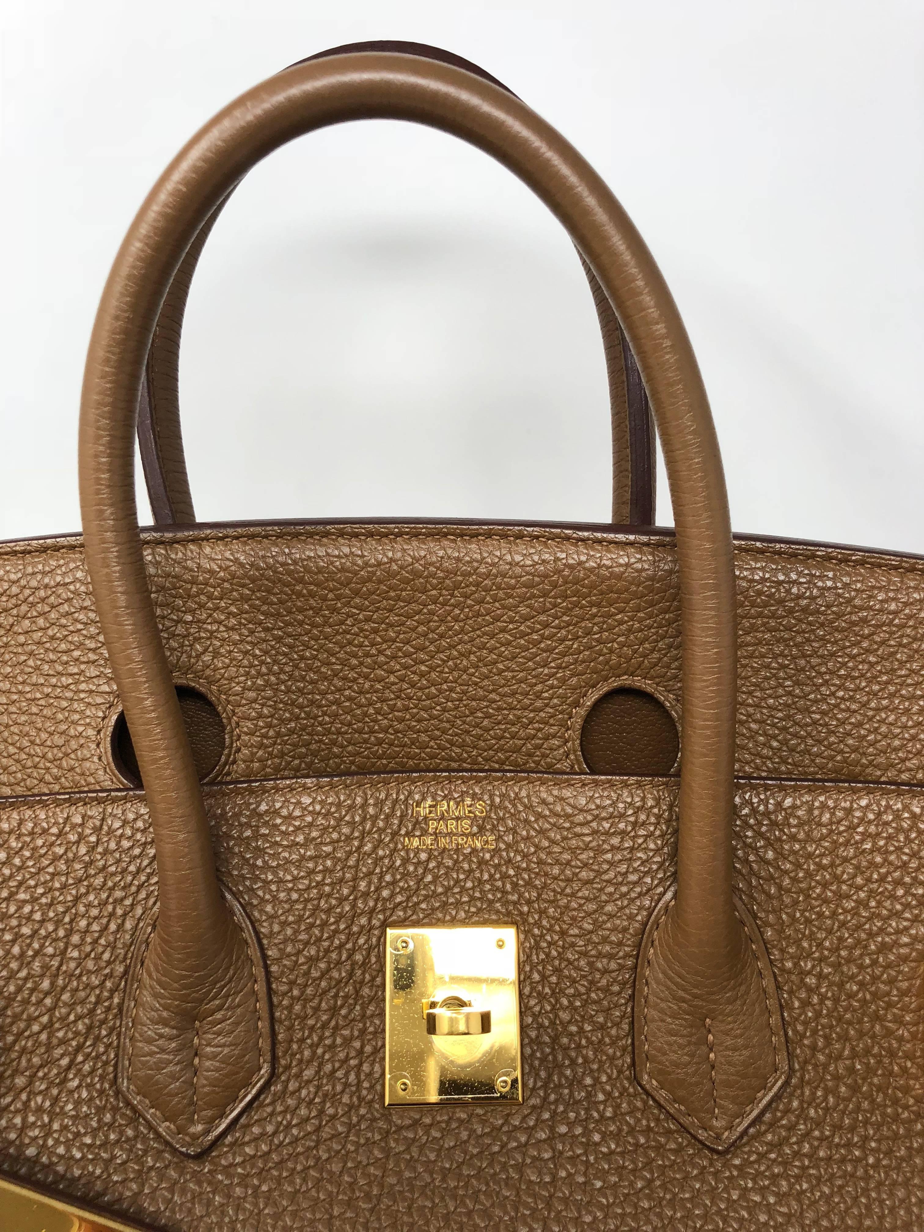 Hermes Birkin 35 Alezan Togo 7