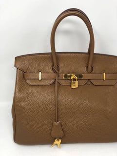 Hermes Birkin 35 Alezan Togo