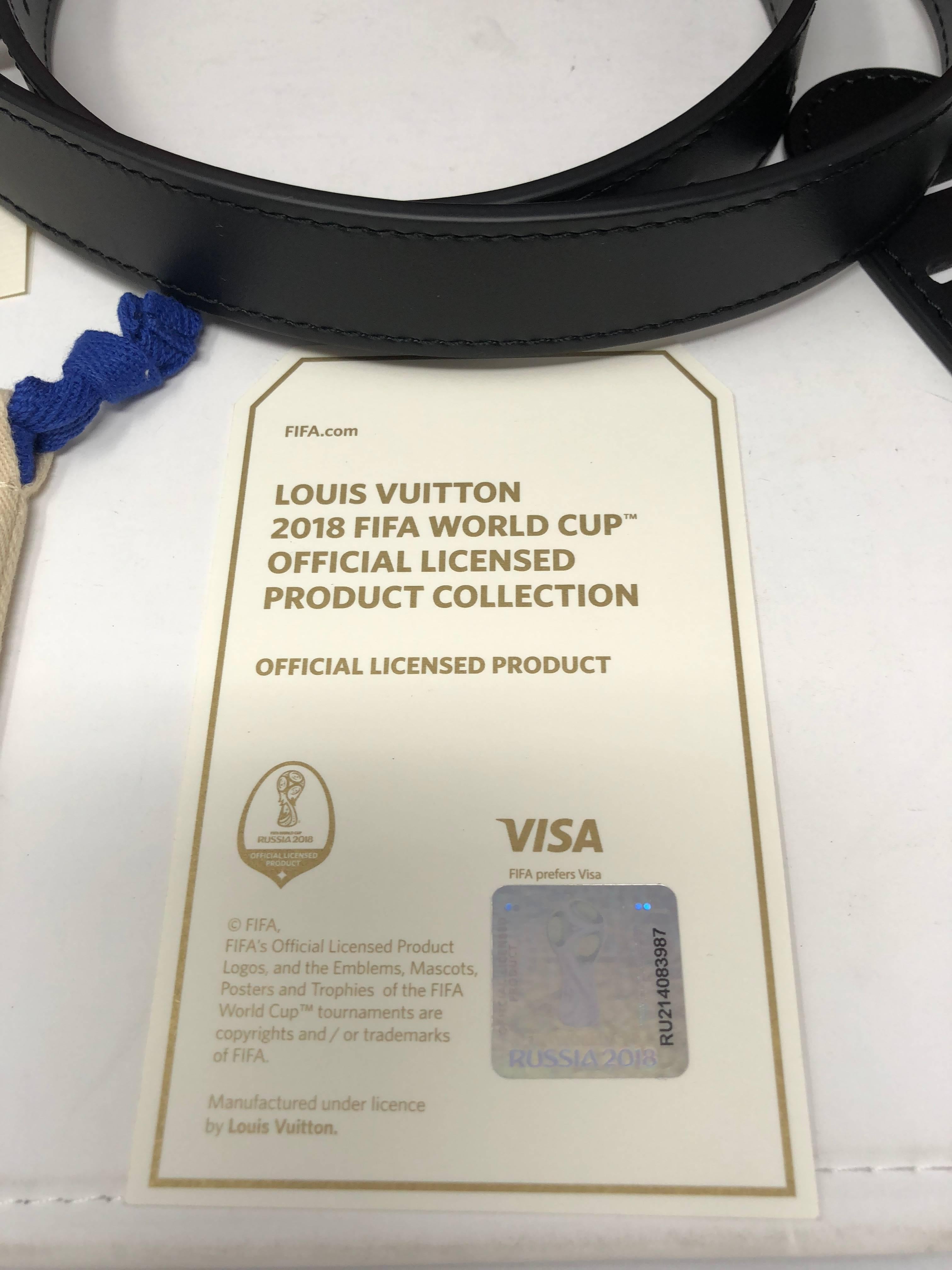 Louis Vuitton Keepall Bandouliere 50 Commande spéciale Collection Coupe du Monde FIFA 5