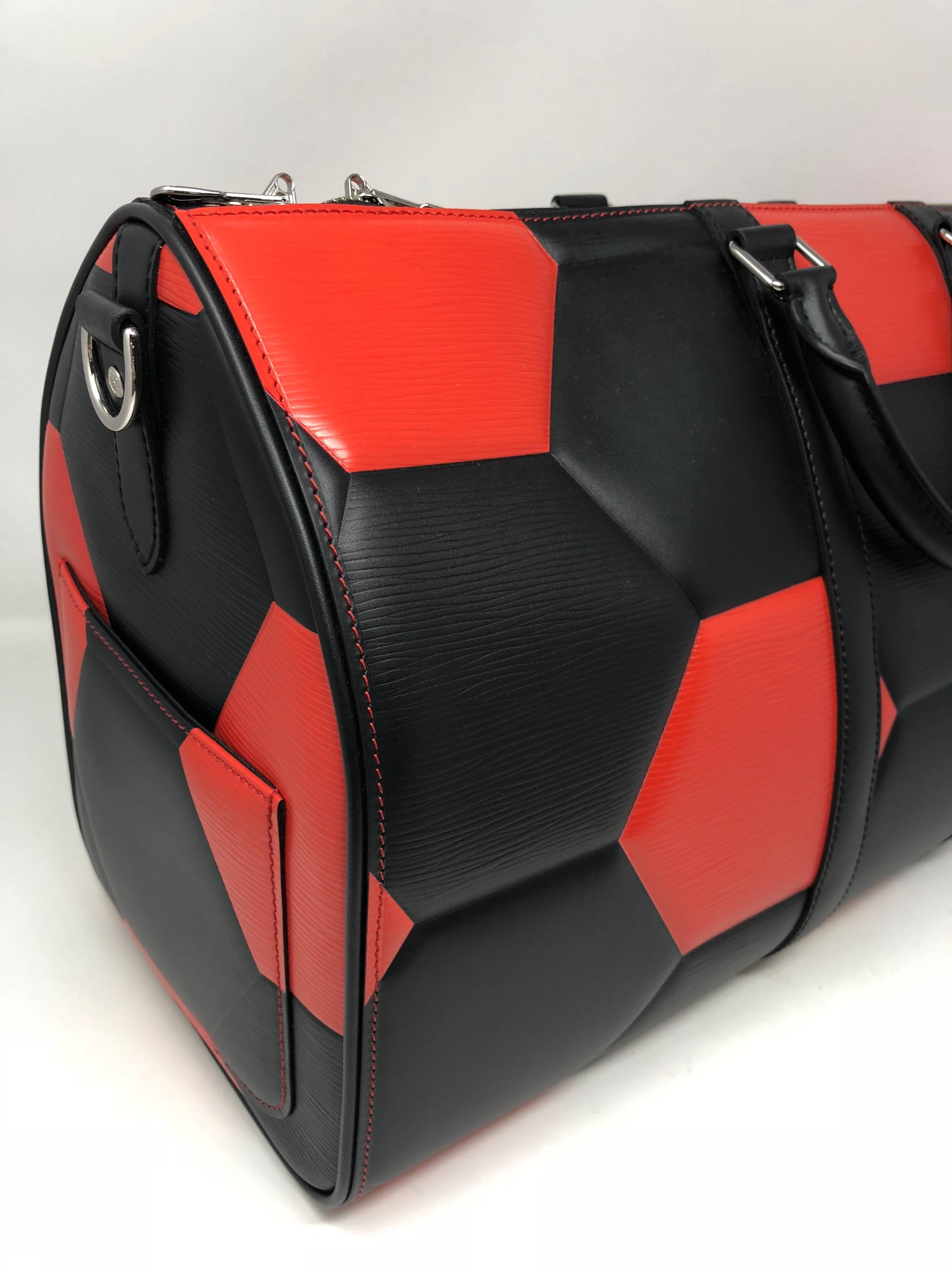 Women's or Men's Louis Vuitton Keepall Bandouliere 50 Special Order FIFA World Cup Collection