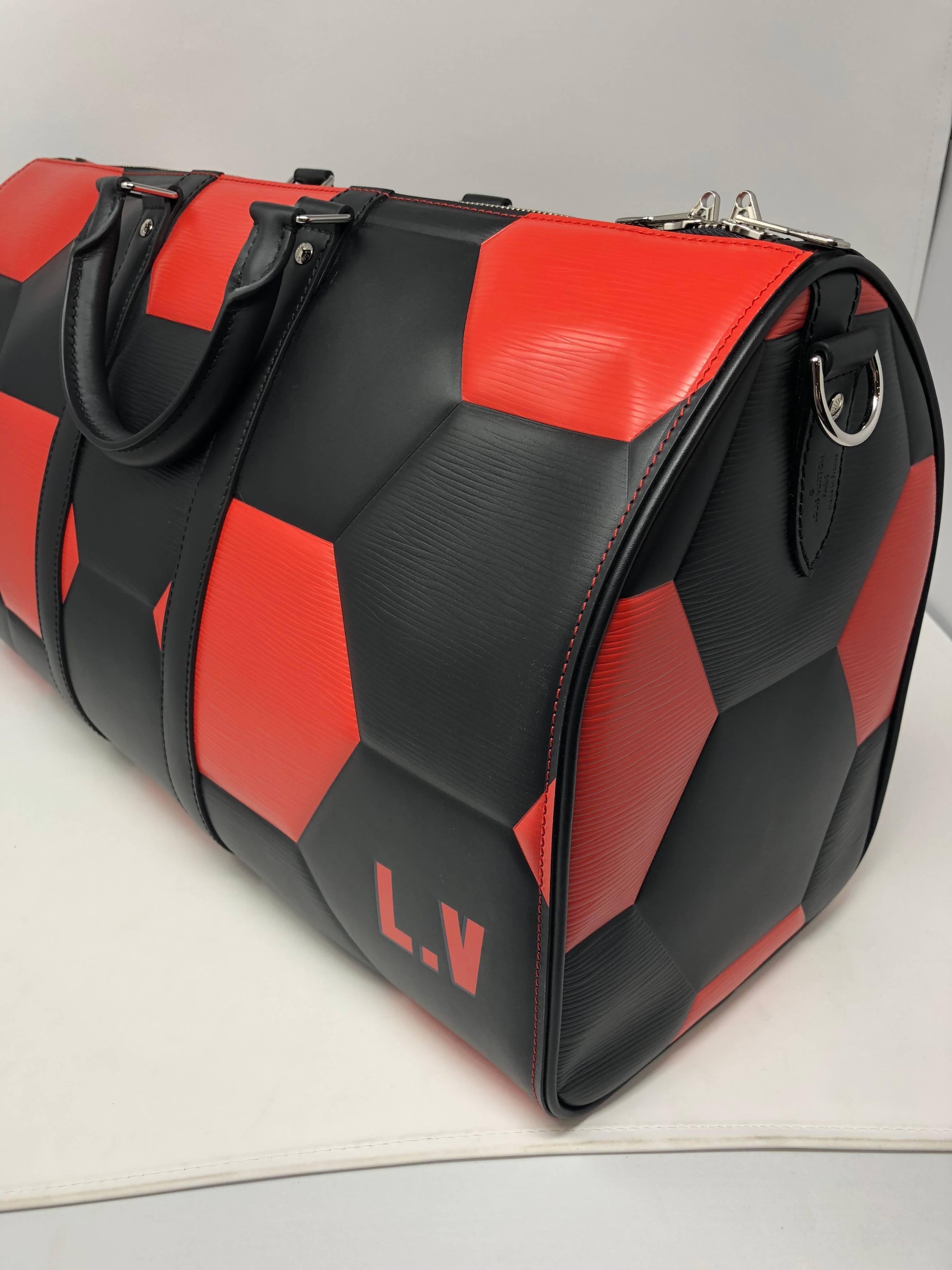 Louis Vuitton Keepall Bandouliere 50 Special Order FIFA World Cup Collection 7