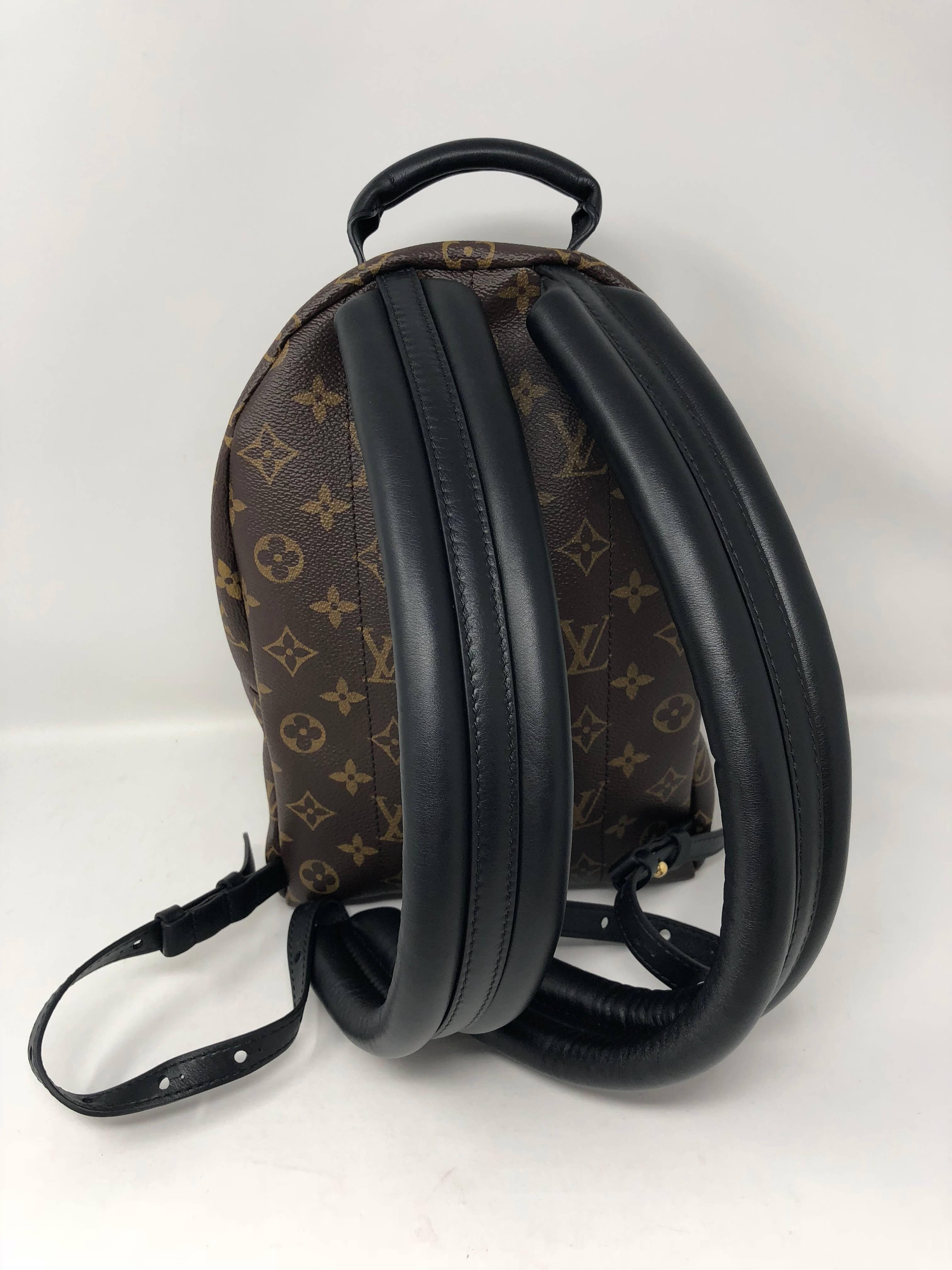 louis vuitton palm springs backpack pm vs mm