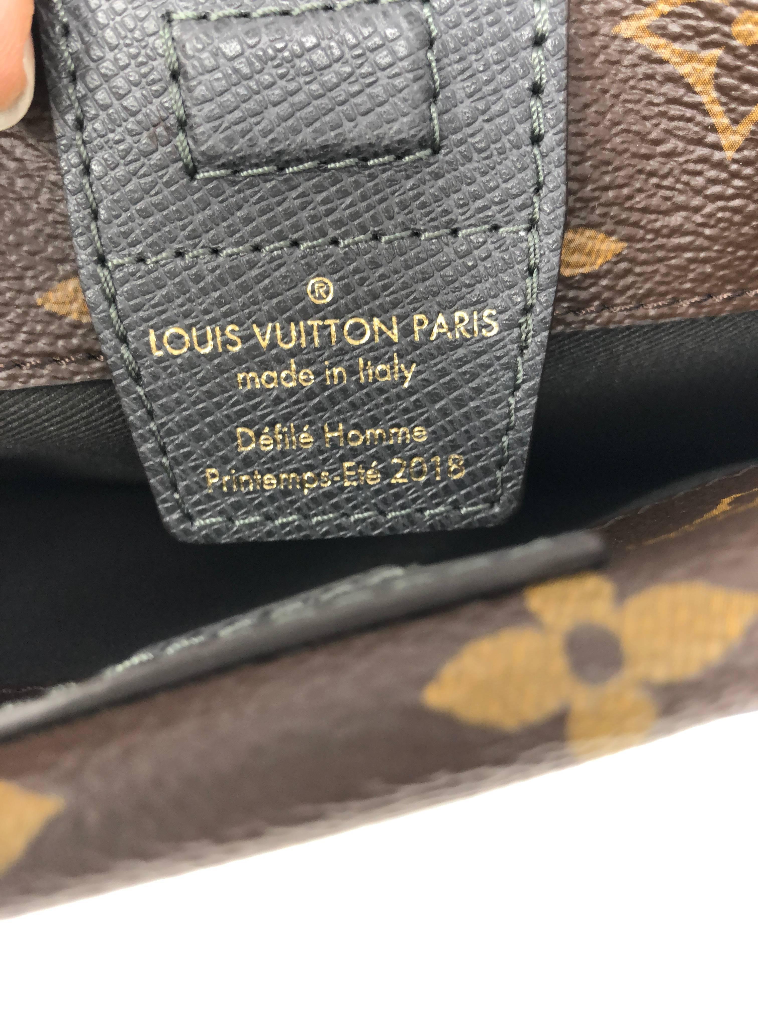 Louis Vuitton Pacific Blue Outdoor Pouch Crossbody 1