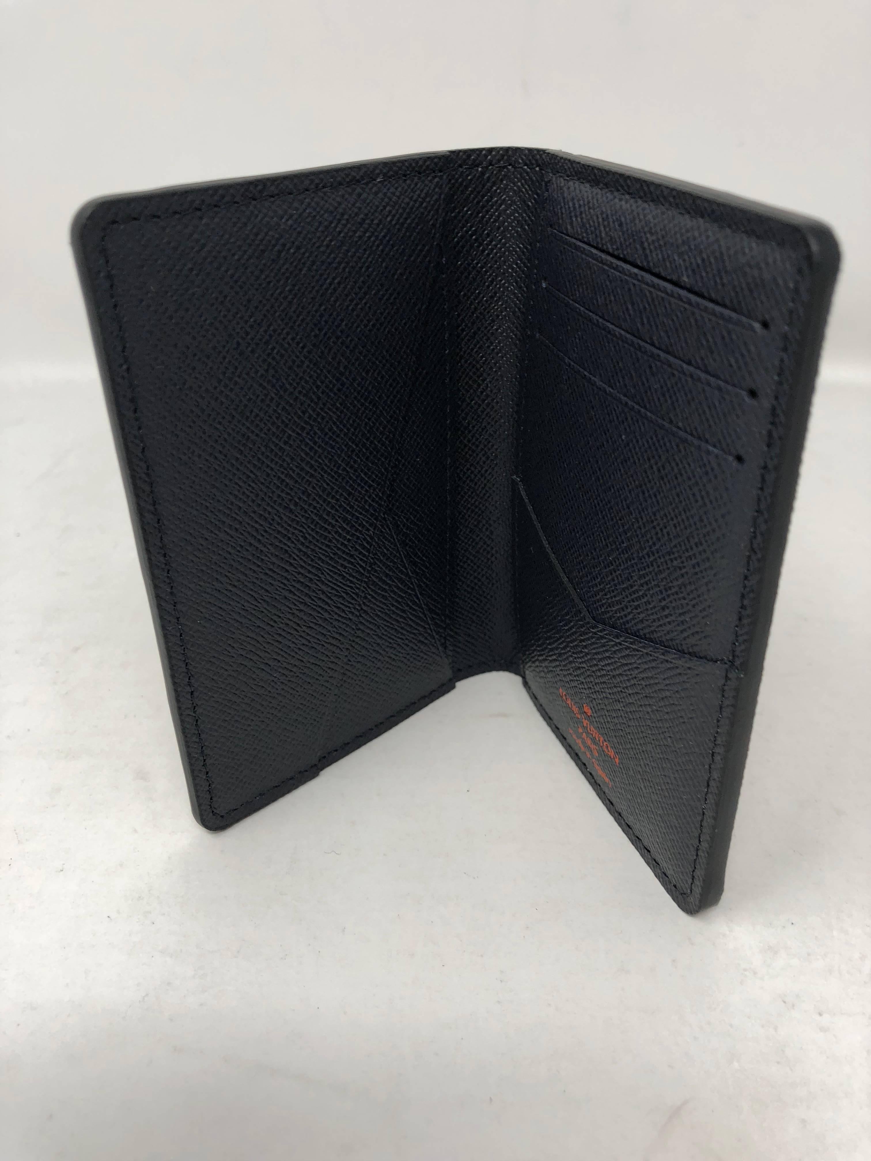 Louis Vuitton Upside Down Pocket Organizer Card Holder. Kim Jones last collection and sold out worldwide. Exclusive to Pop up stores and limited. Brand new comes with dust cover and box. Guaranteed authentic. 