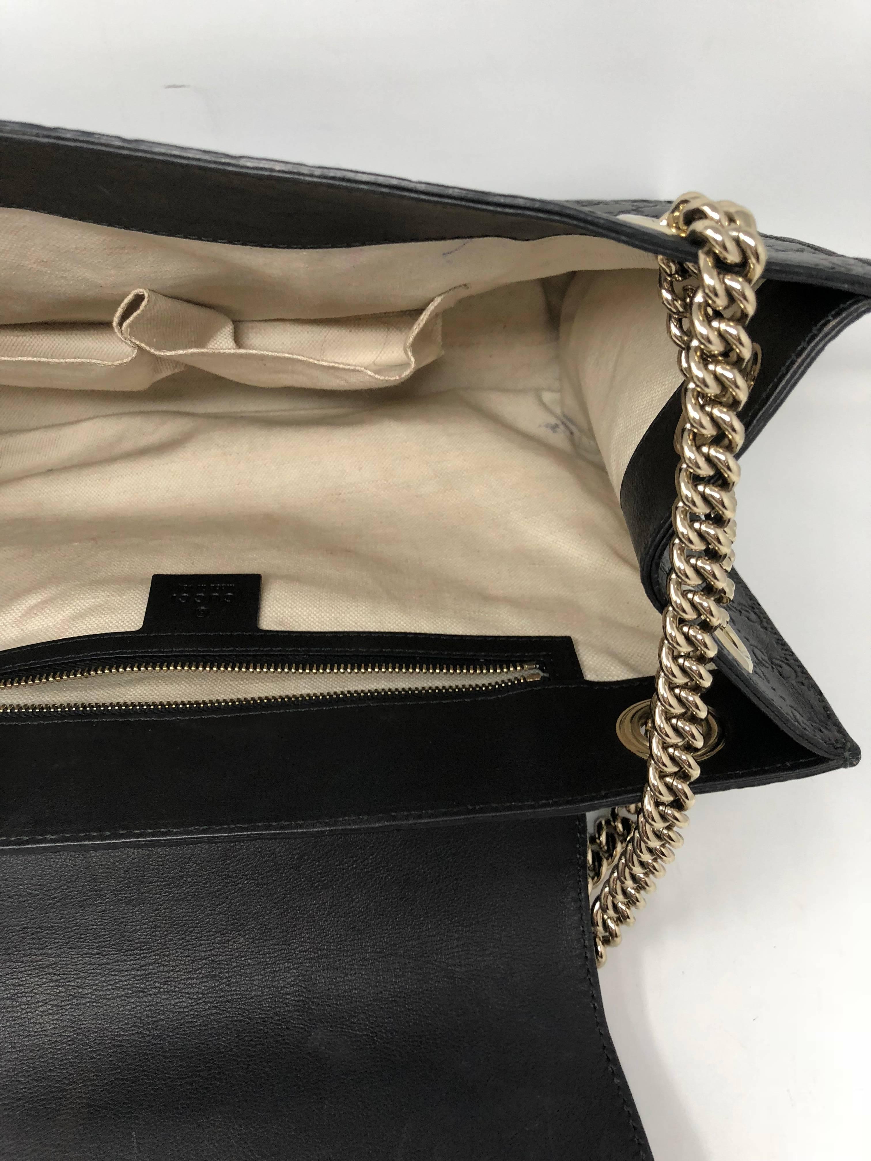 Gucci Guccissima Large Emily Chain Shoulder Bag  3