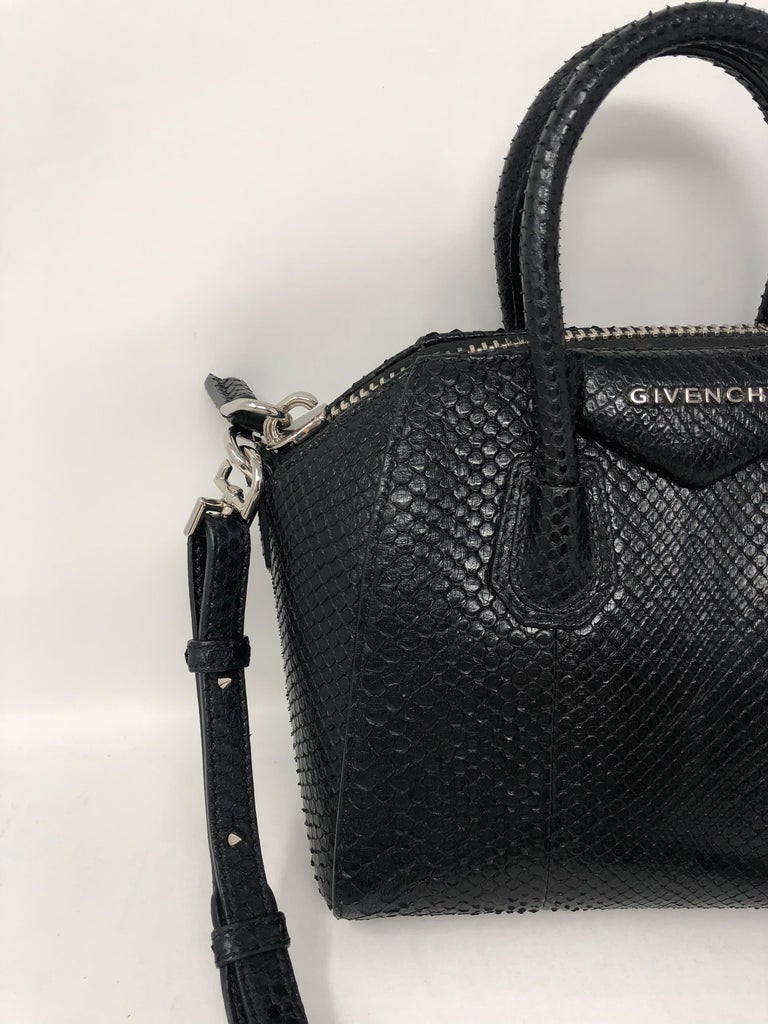 Givenchy Mini Antigona Python Crossbody Bag at 1stdibs