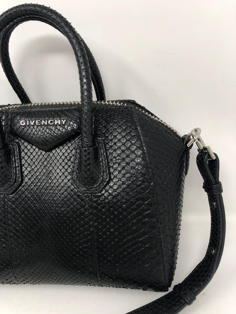 Givenchy Mini Antigona Python Crossbody Bag at 1stdibs