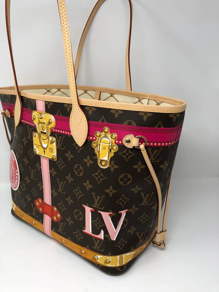 Limited Edition Louis Vuitton Trunks 2018 Collection Neverfull MM at 1stDibs