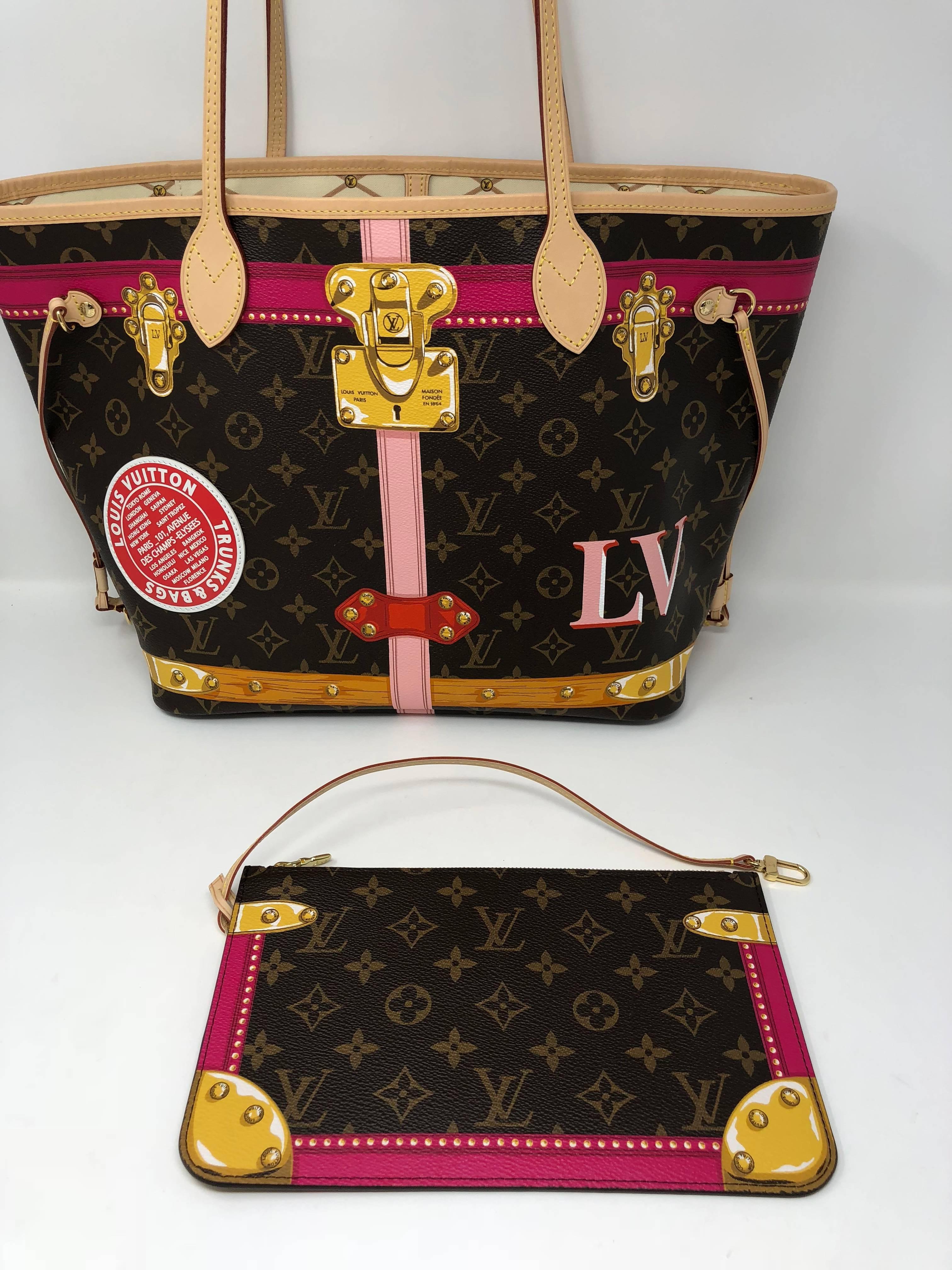 Limited Edition Louis Vuitton Trunks 2018 Collection Neverfull MM  8