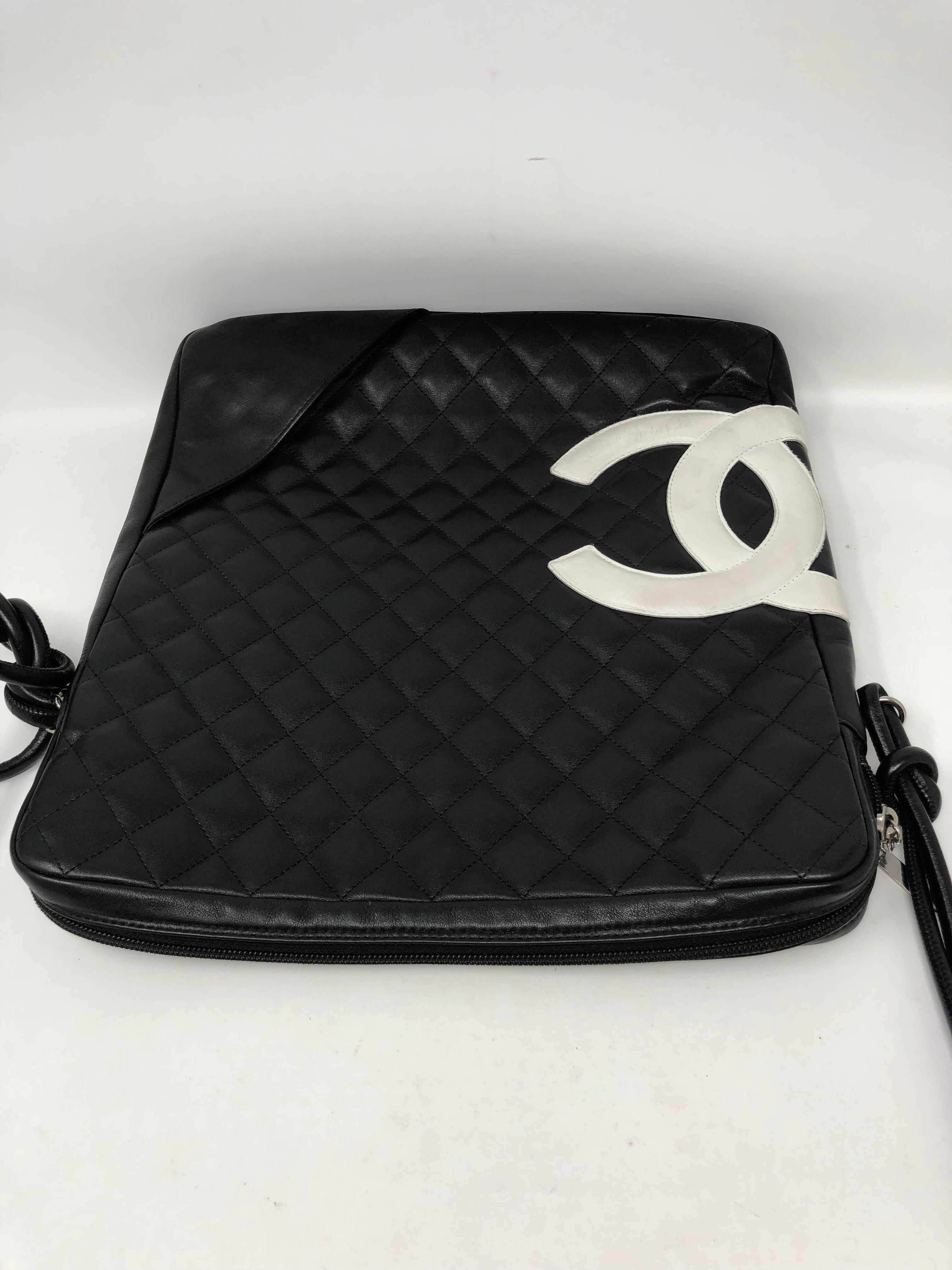 Chanel Black Messenger Cambon Crossbody  5