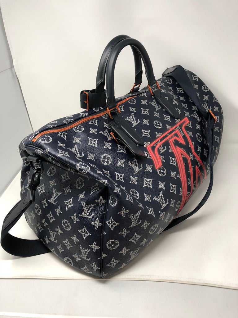 Louis Vuitton Upside Down Keepall Bandouliere 50 Bag at 1stdibs