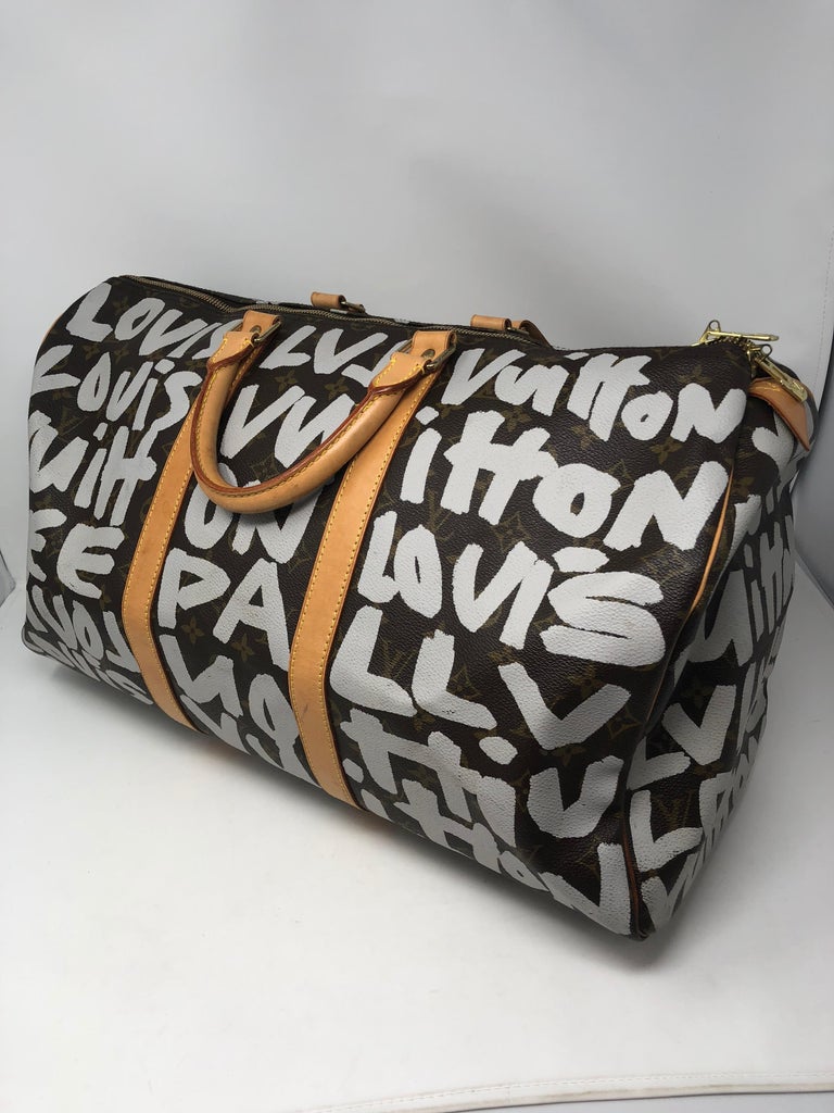 Louis Vuitton x Stephen Sprouse Monogram Graffiti Keepall 50 (SHG