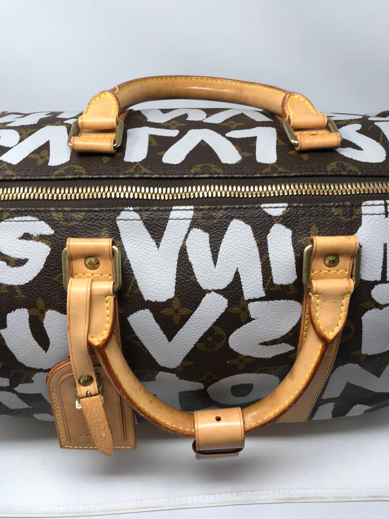 x Stephen Sprouse Monogram Graffiti Keepall 50 Louis Vuitton – LAB