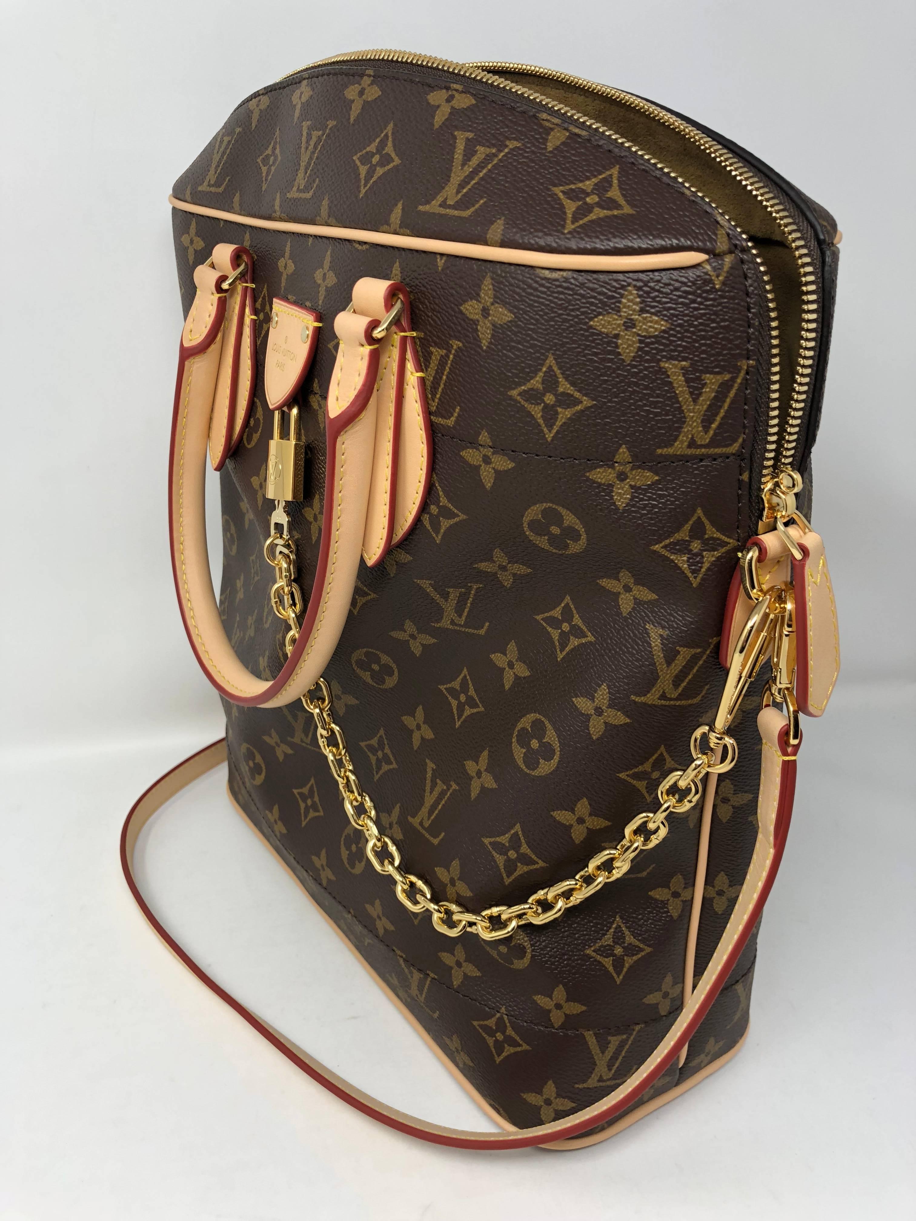 Louis Vuitton Carry All MM Monogram Bag 1