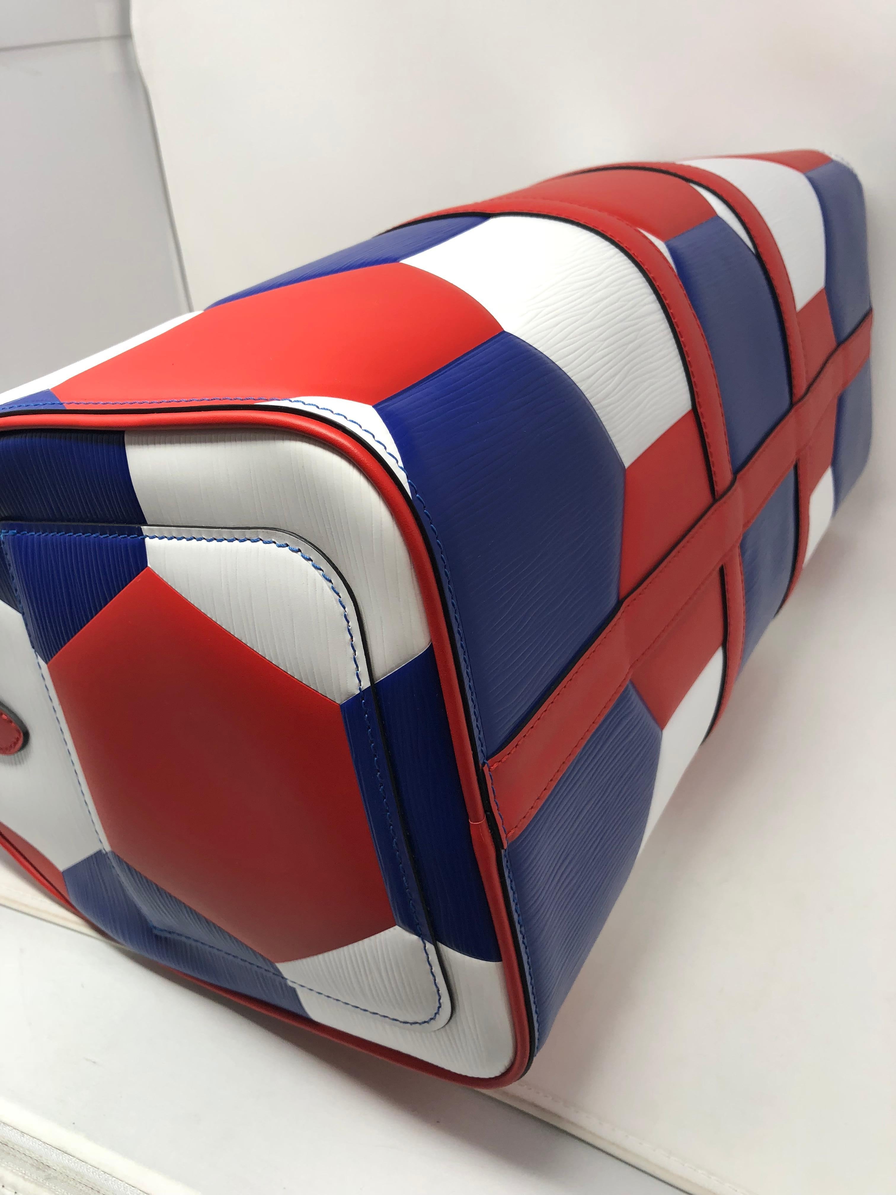 Women's Louis Vuitton FIFA World Cup Soccer Keepall 50 Bag