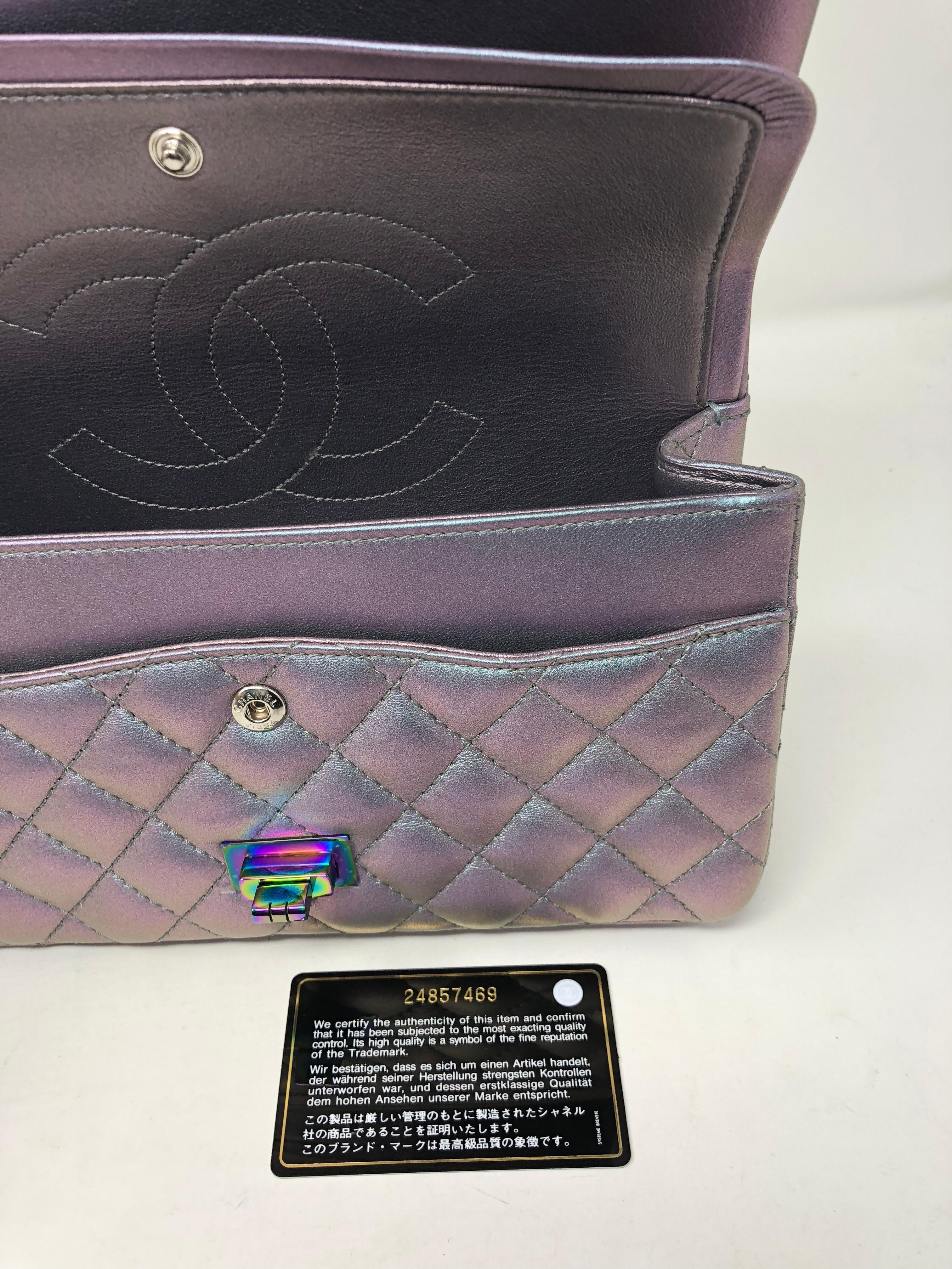 Chanel Iridescent Reissue 2.55 Double Flap  3