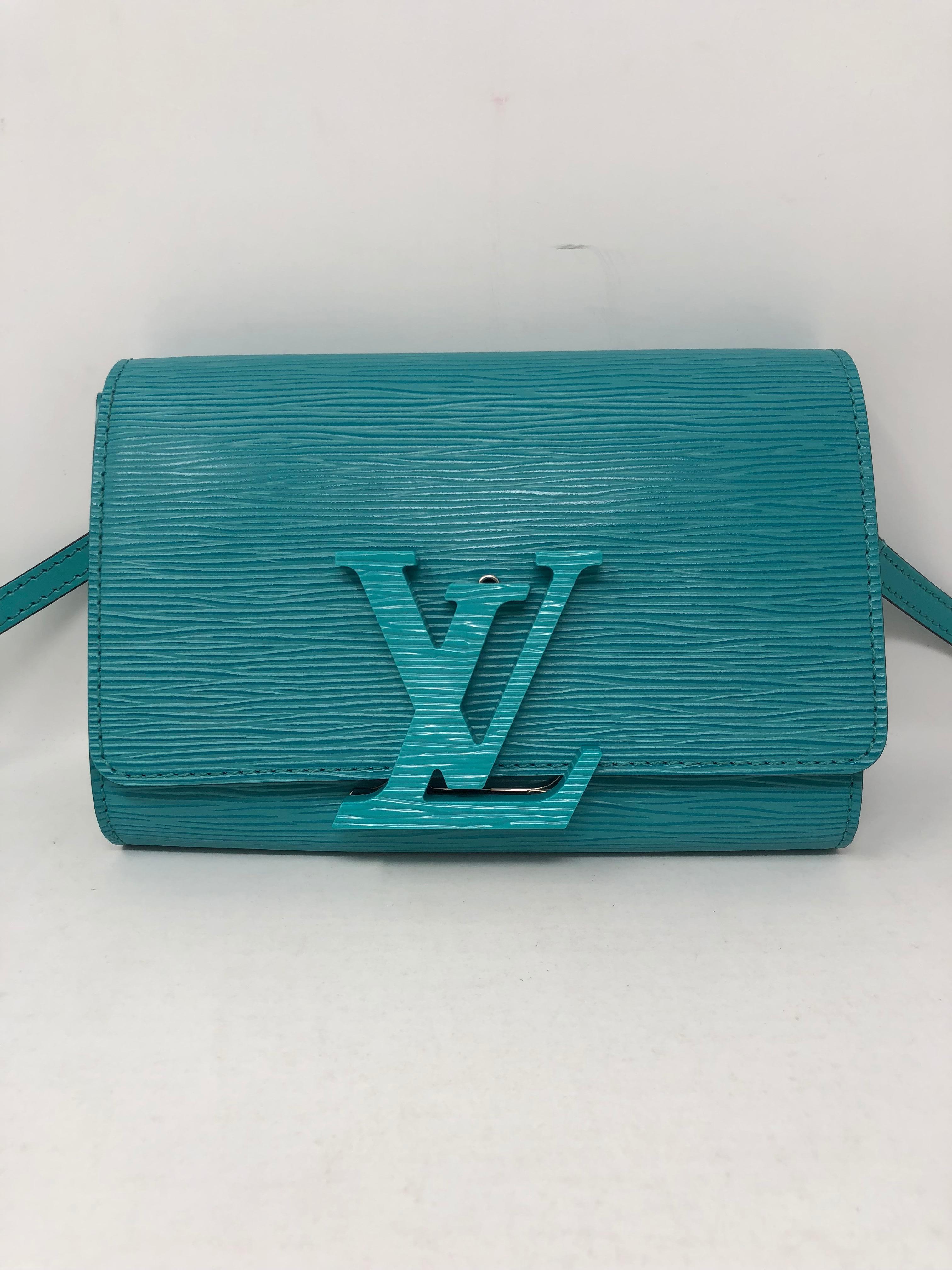 turquoise louis vuitton bag