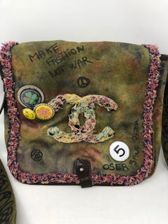 Chanel On The Pavement Graffitti Messenger Bag
