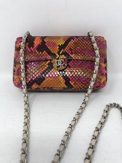 Chanel Python Mini Multicolor Crossbody Bag