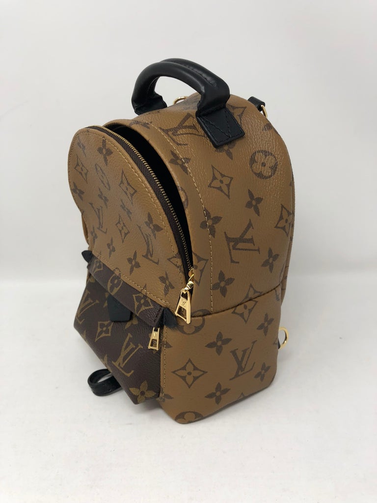 Louis Vuitton Reverse Palm Springs Mini Backpack at 1stdibs