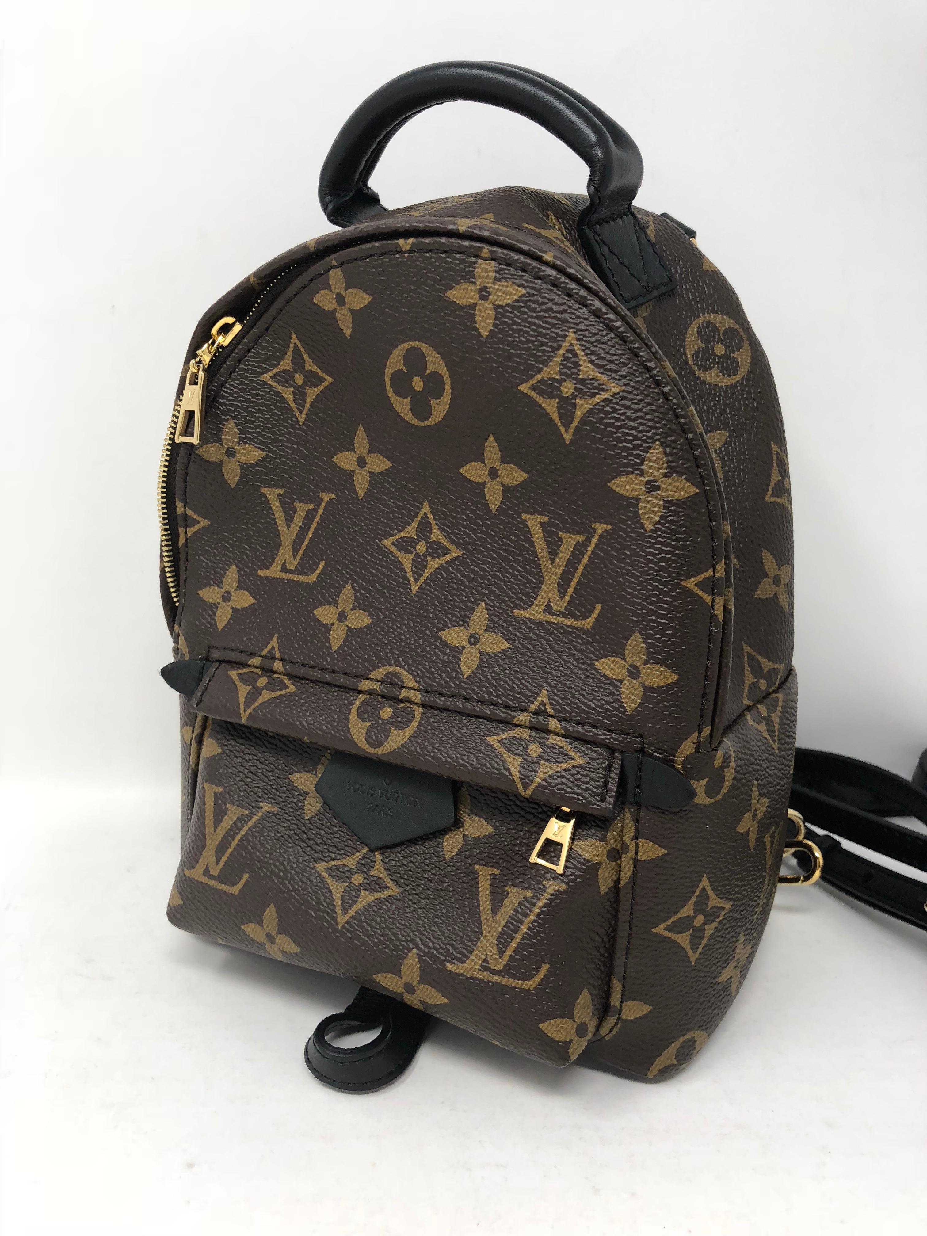 Louis Vuitton Palm Springs Mini Backpack In New Condition In Athens, GA