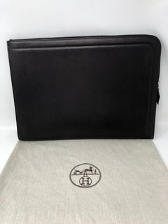 Hermes Bleu Indigo Zip Computer Laptop Sleeve Case